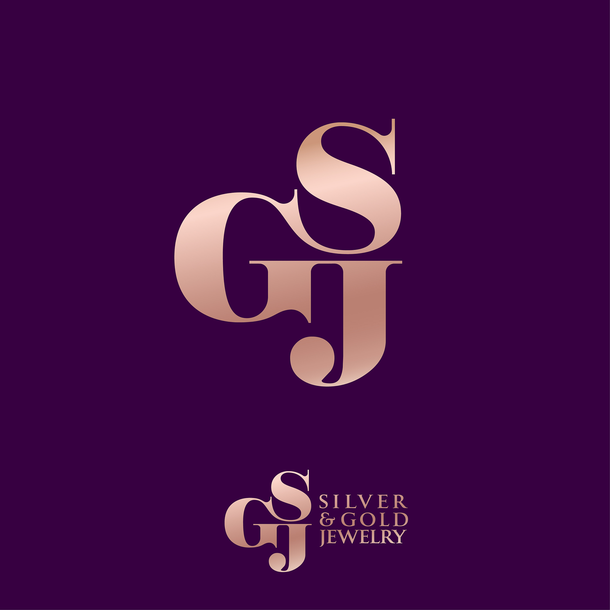logo s g and j monogram compound