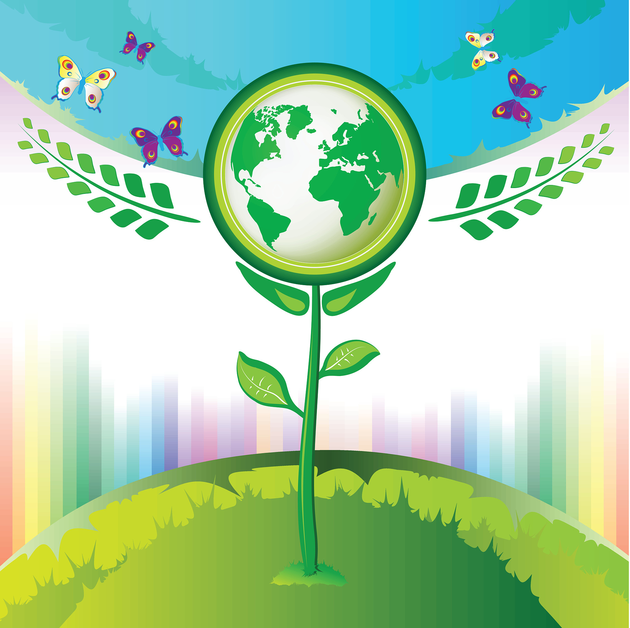eco earth flowers