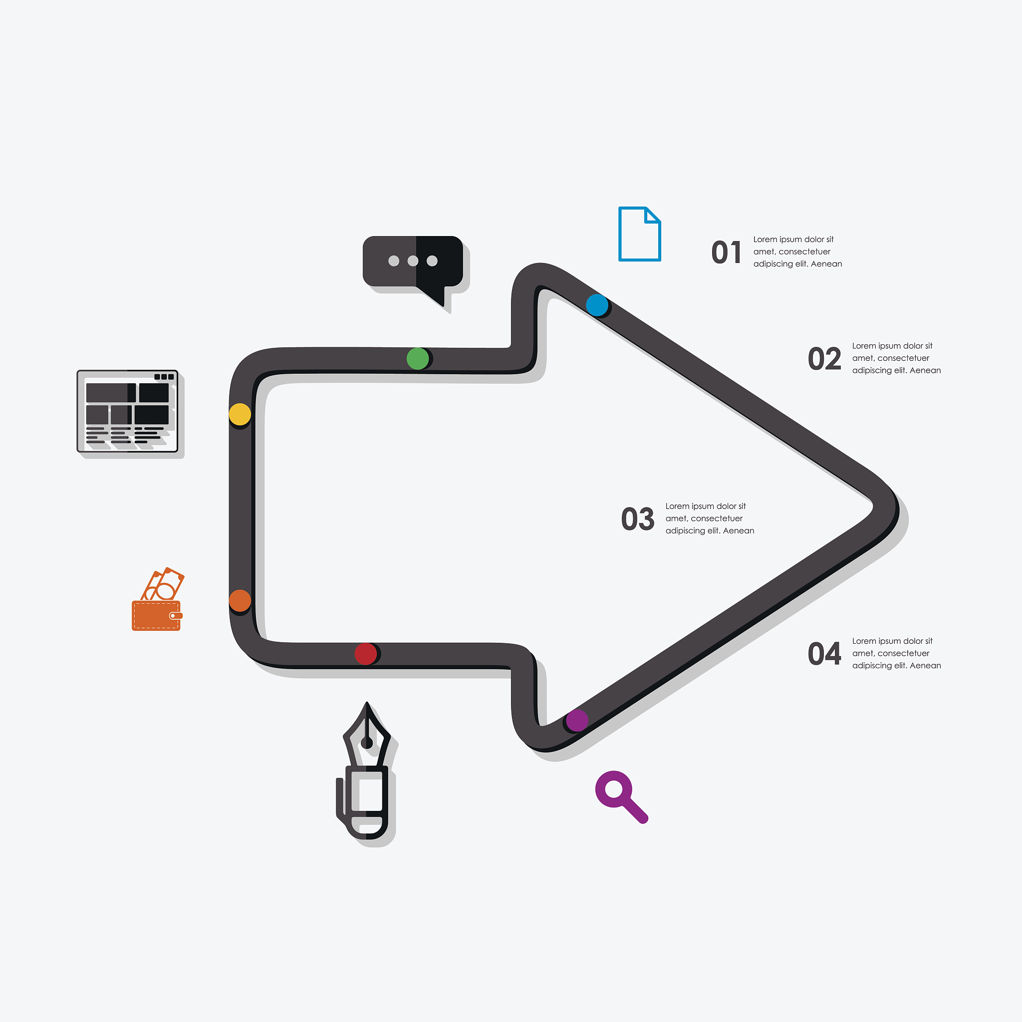 SVG 管道效果：带边框和流动动画