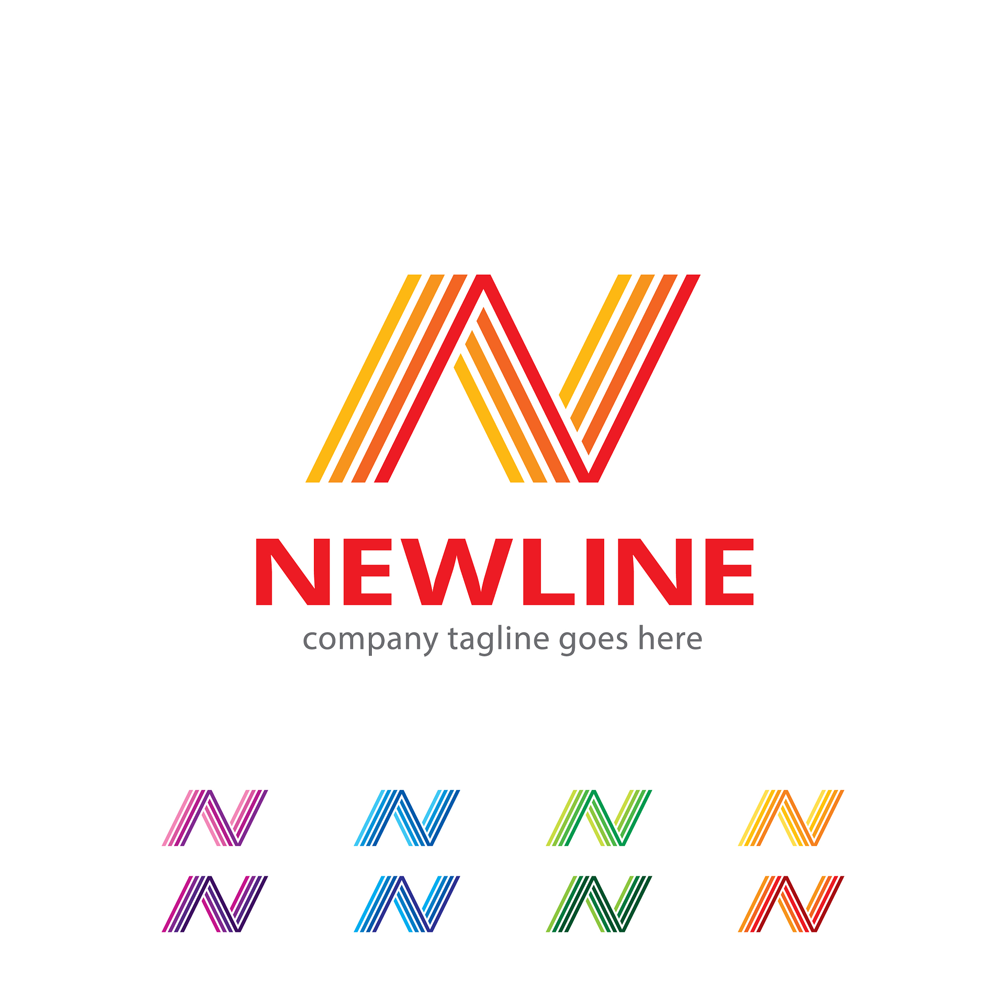 letter n logo