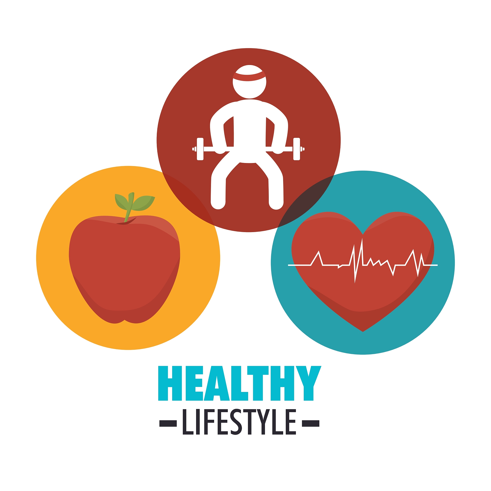 wellness healthy lifestyle icons