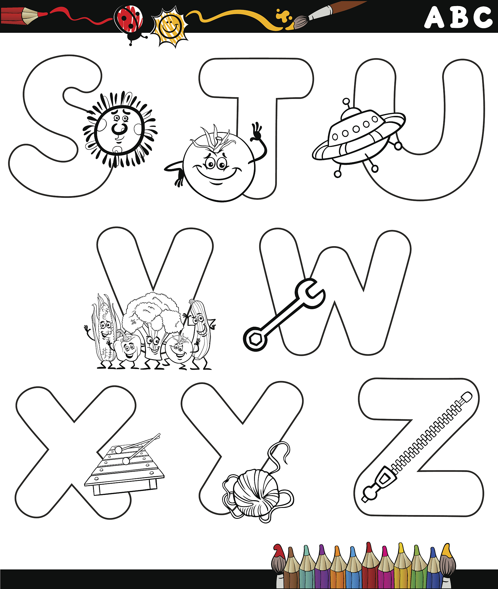 26个字母的奇思妙想：像什么？