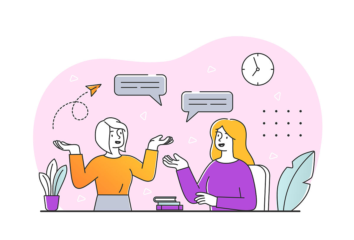 如何跟客户聊天