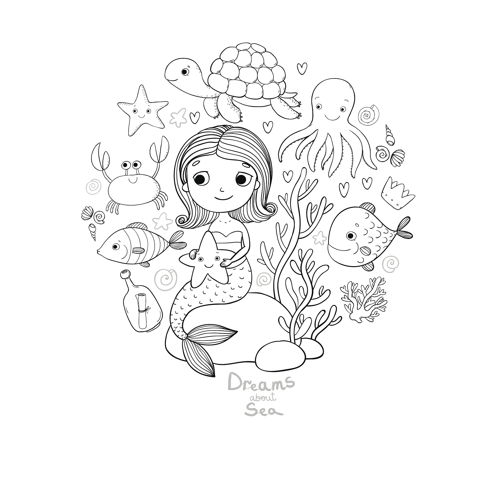 章鱼小丸子海报：海底世界的奇妙冒险