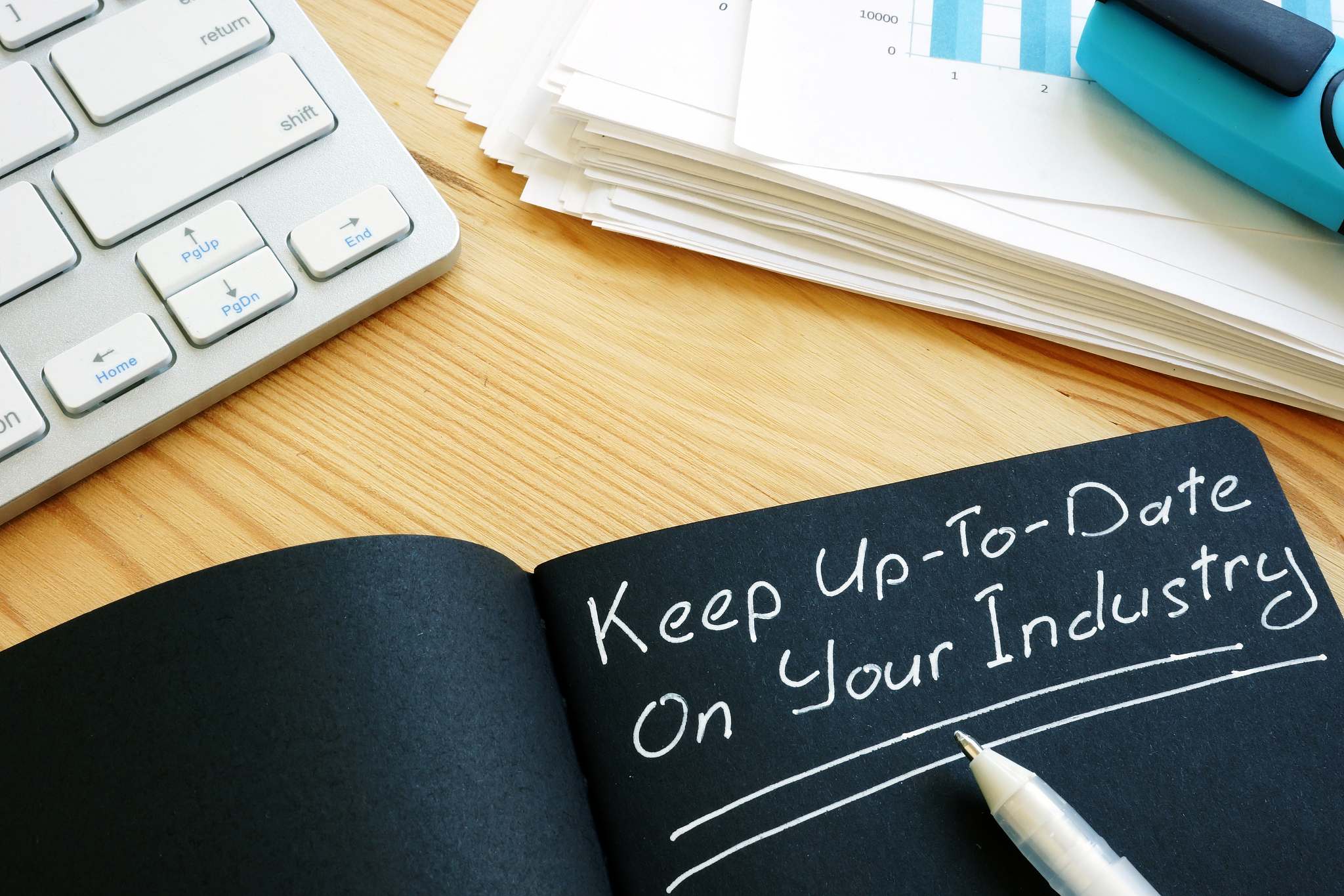 keep up to date on your industry sign. lifelong learning.