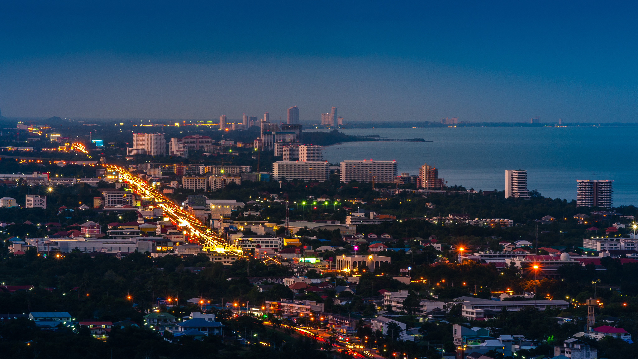 hua hin cityscape