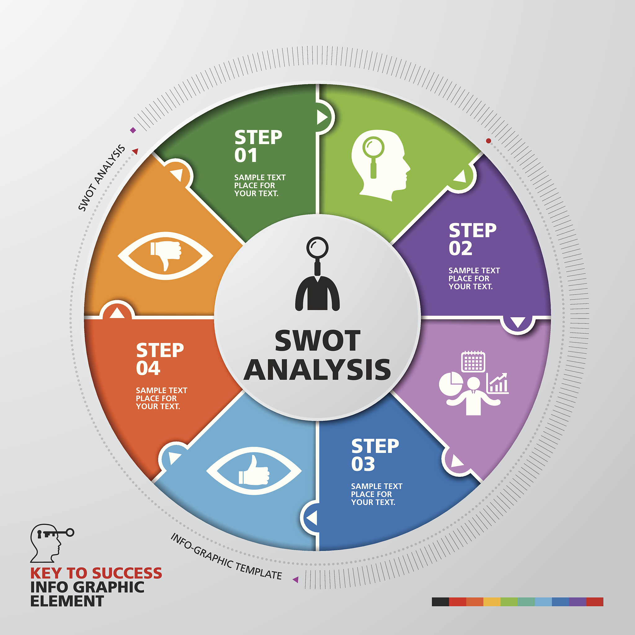 template modern info-graphic design