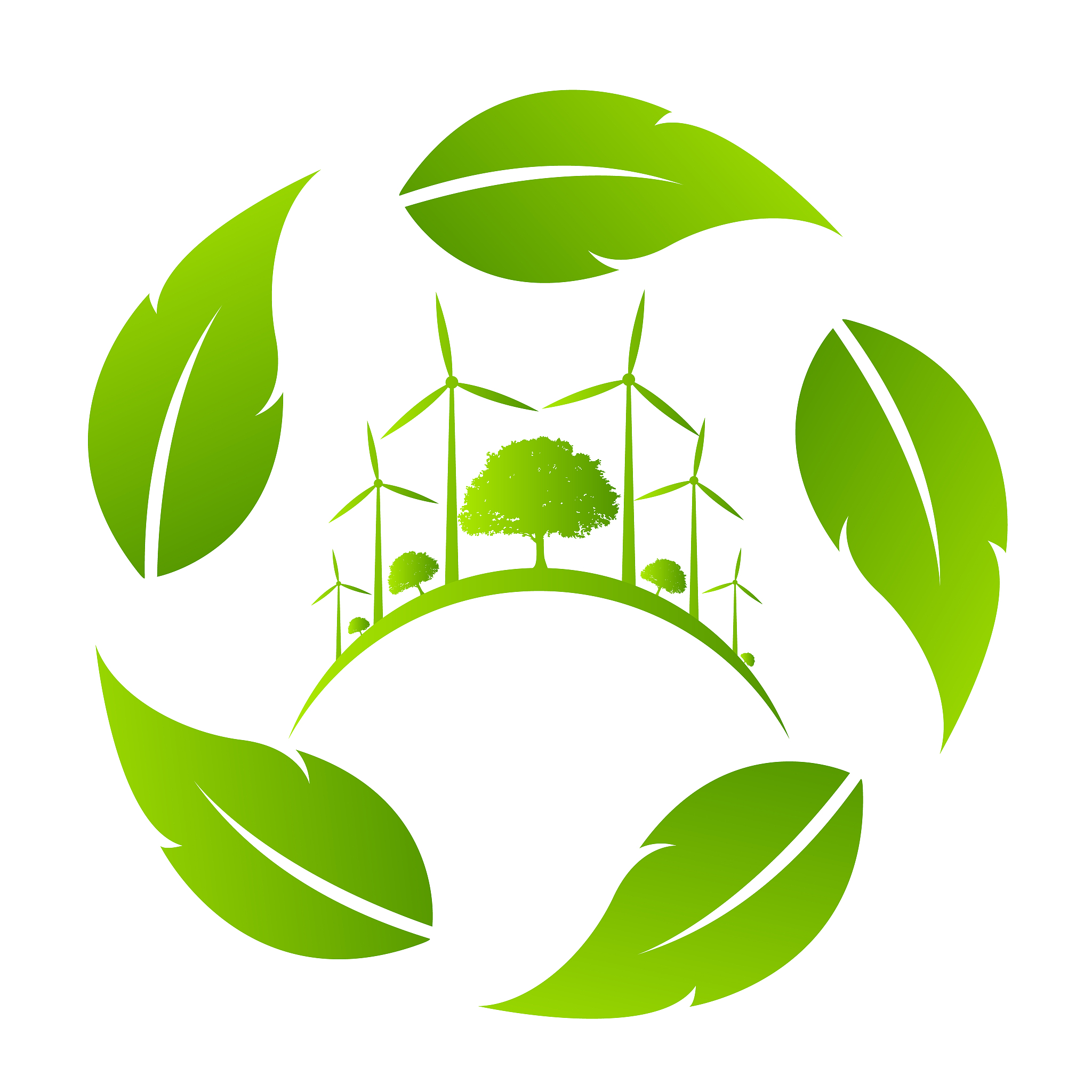 ecology concept  clean energy, save nature green environmentally
