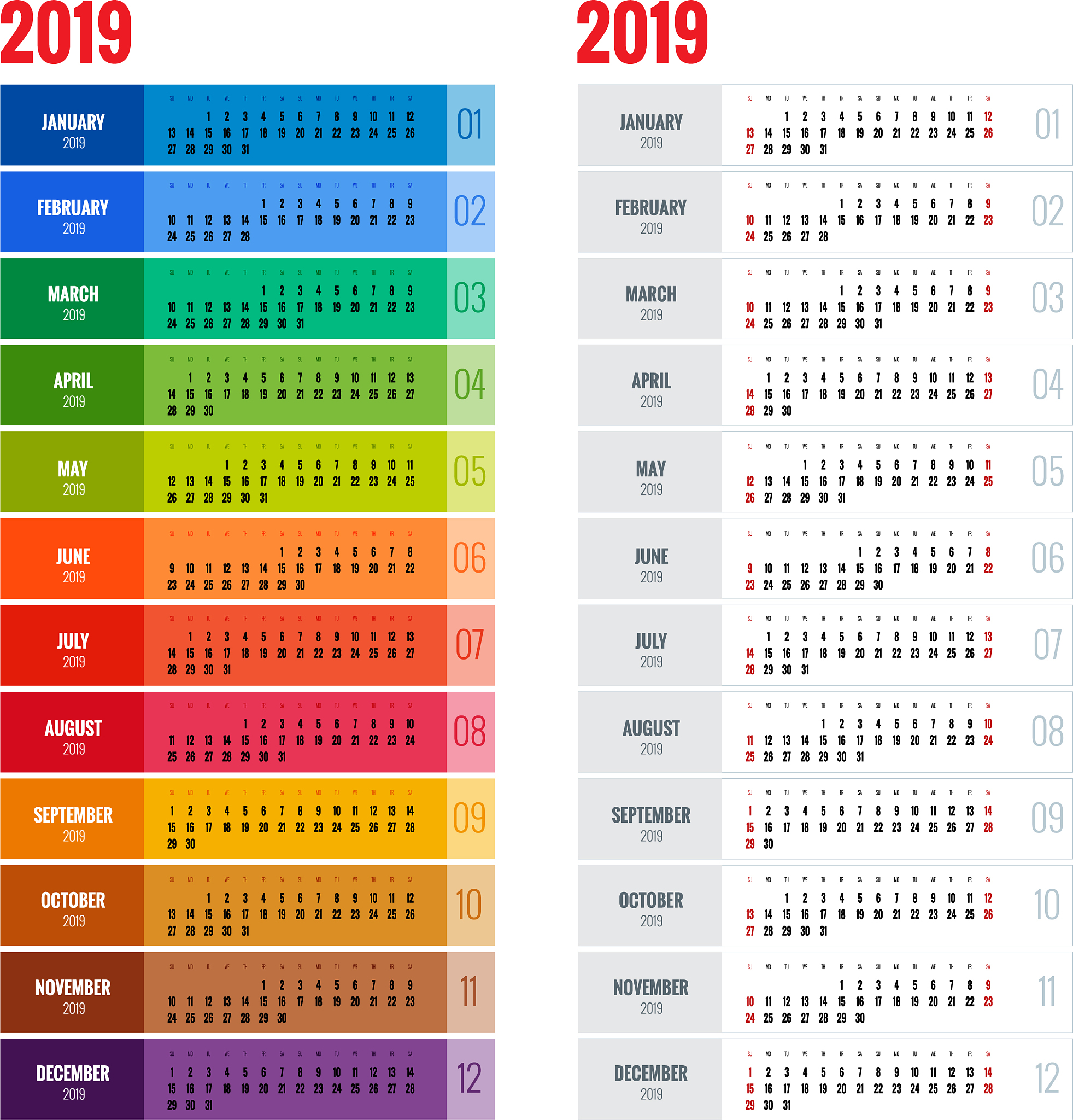 ws2812 灯珠颜色表