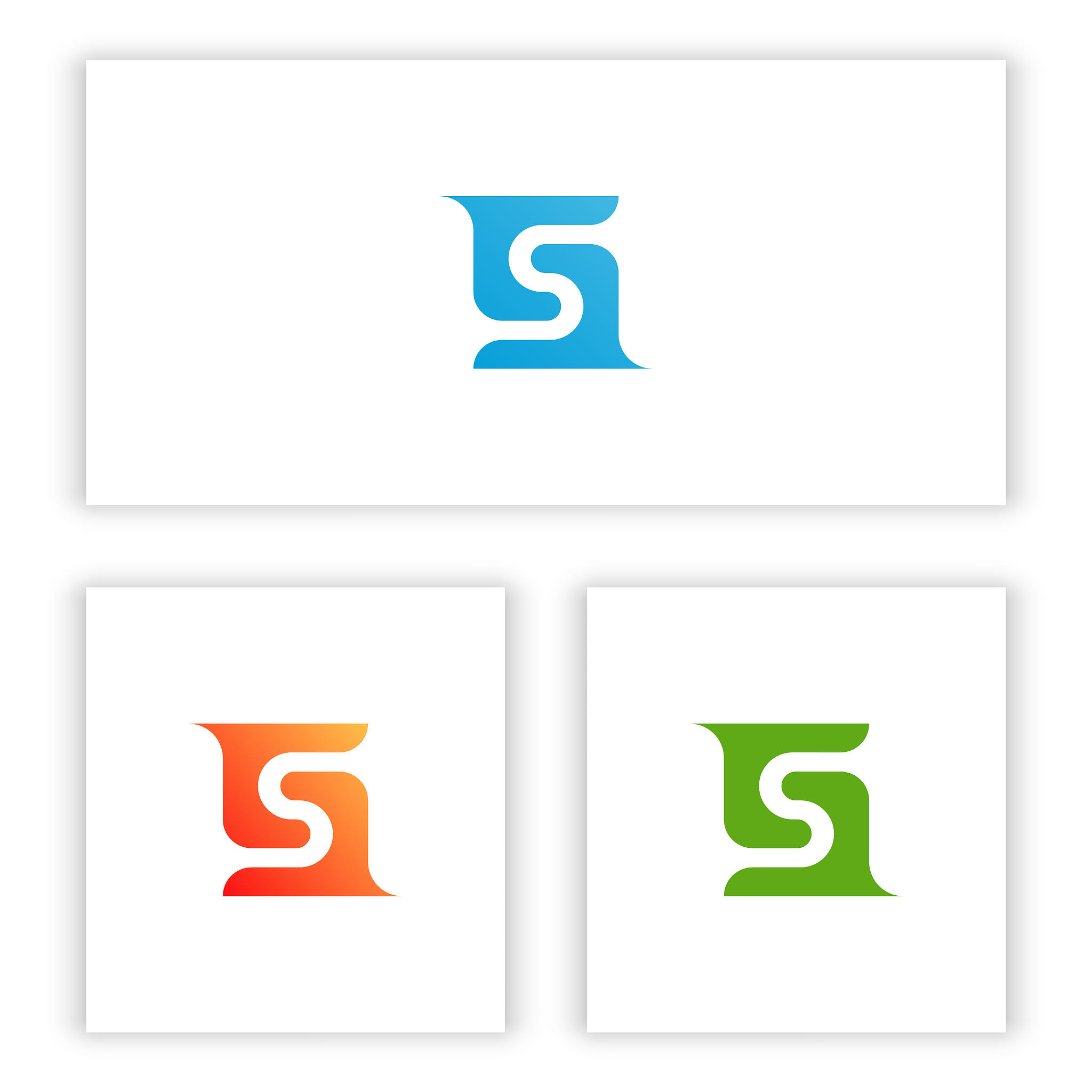 logo g j template for your business and company