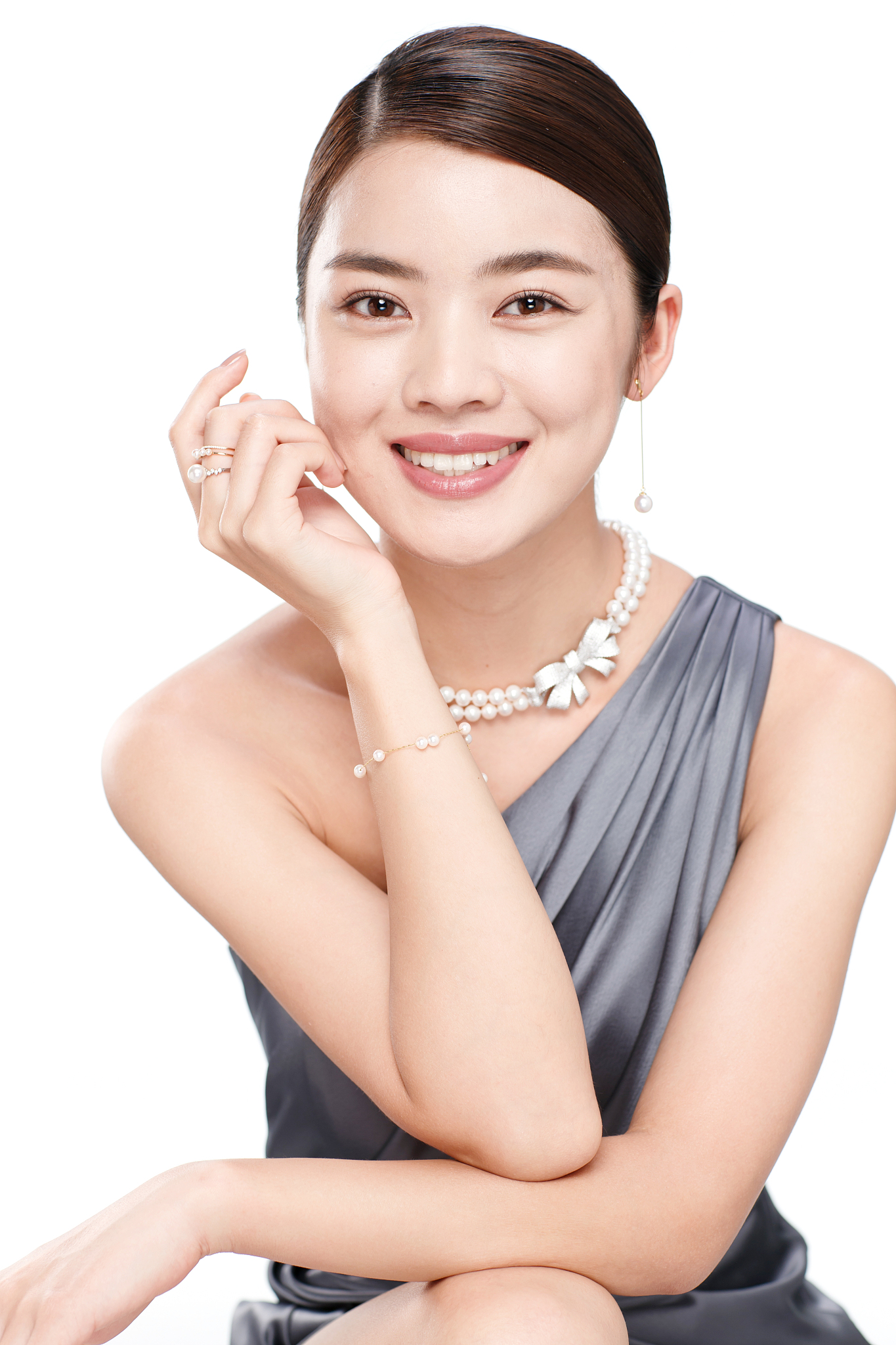 优雅女士肖像