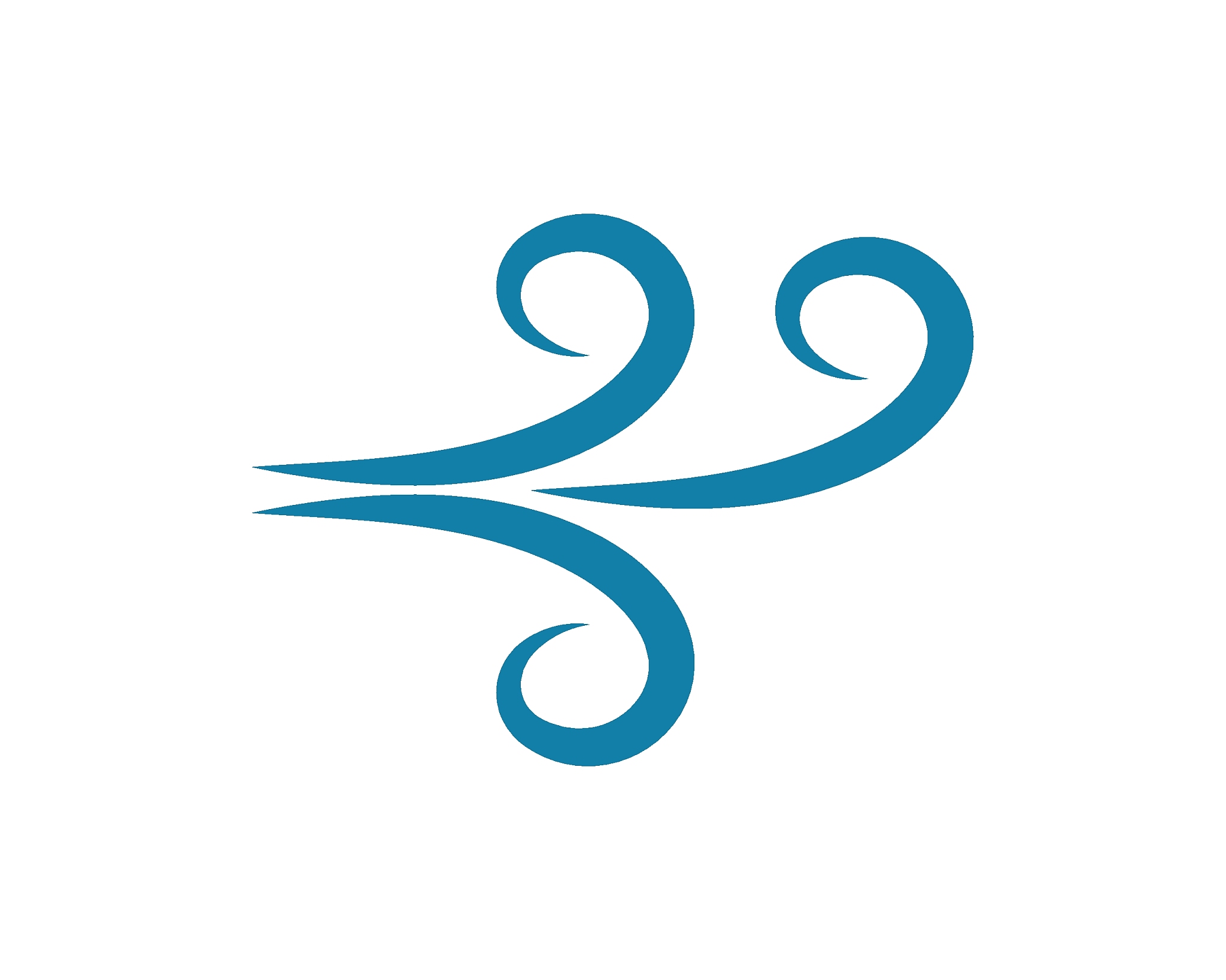 wind icon logo vector illustration