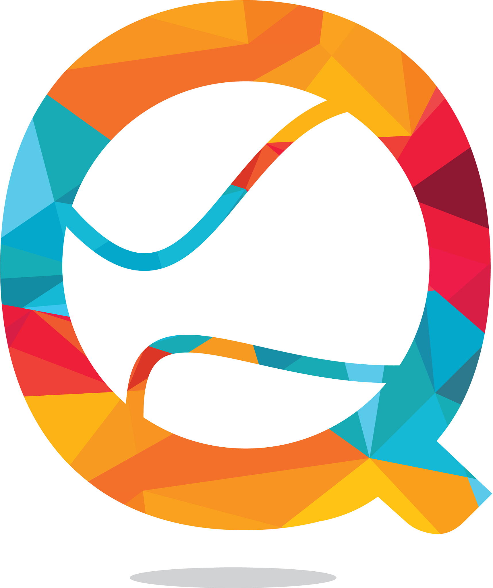 letter q tennis logo design