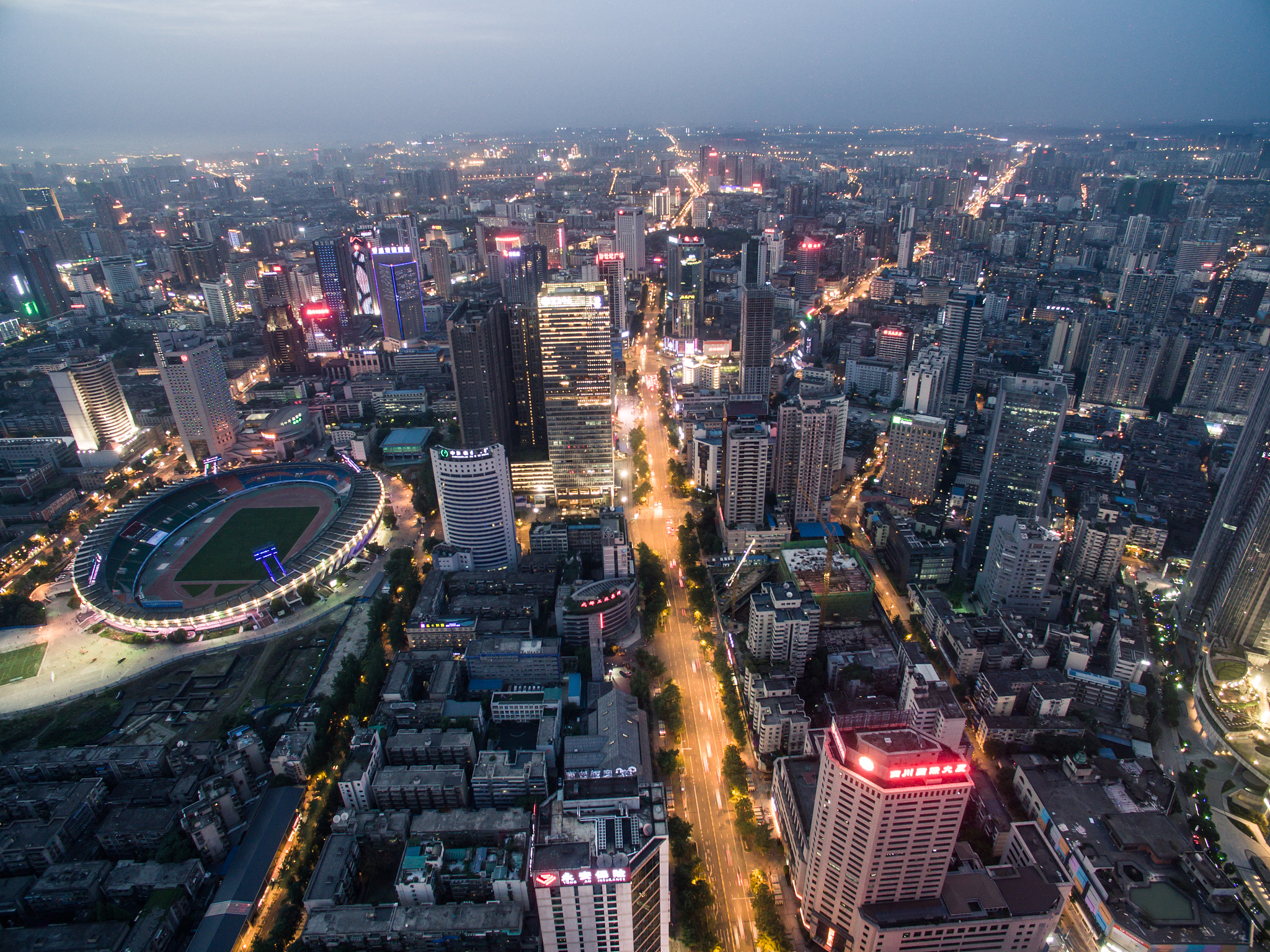 成都市天府广场体育中心