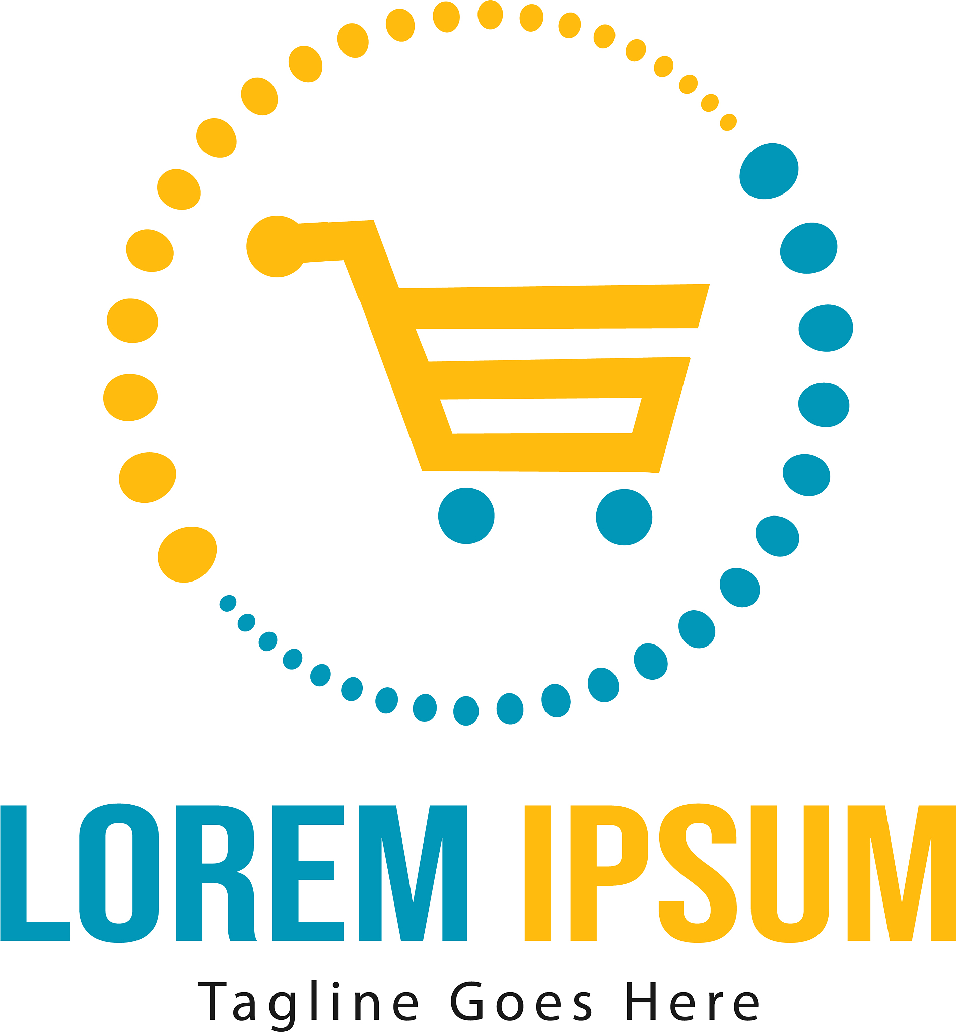 shopping logo template design shopping logo with