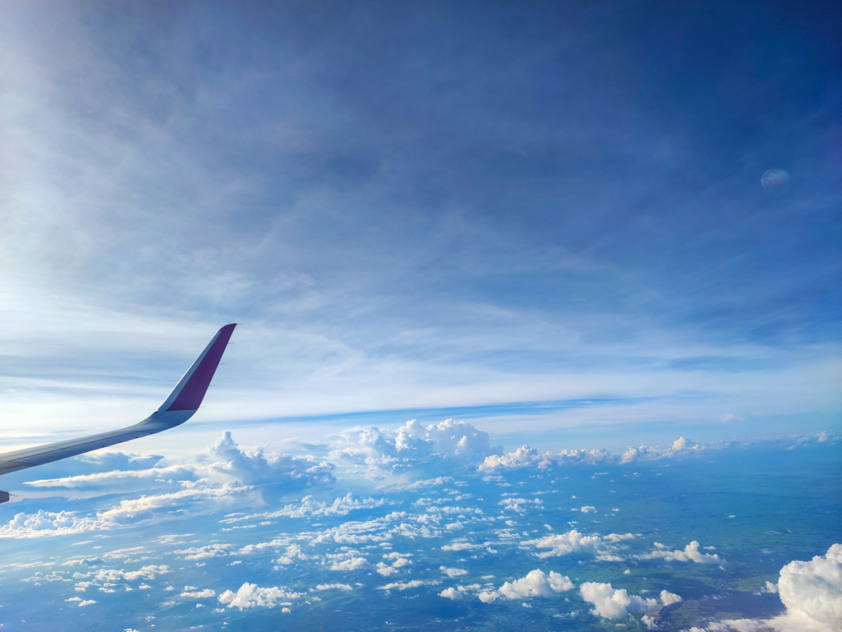 民航飞行诗词：高空美景与航线风光