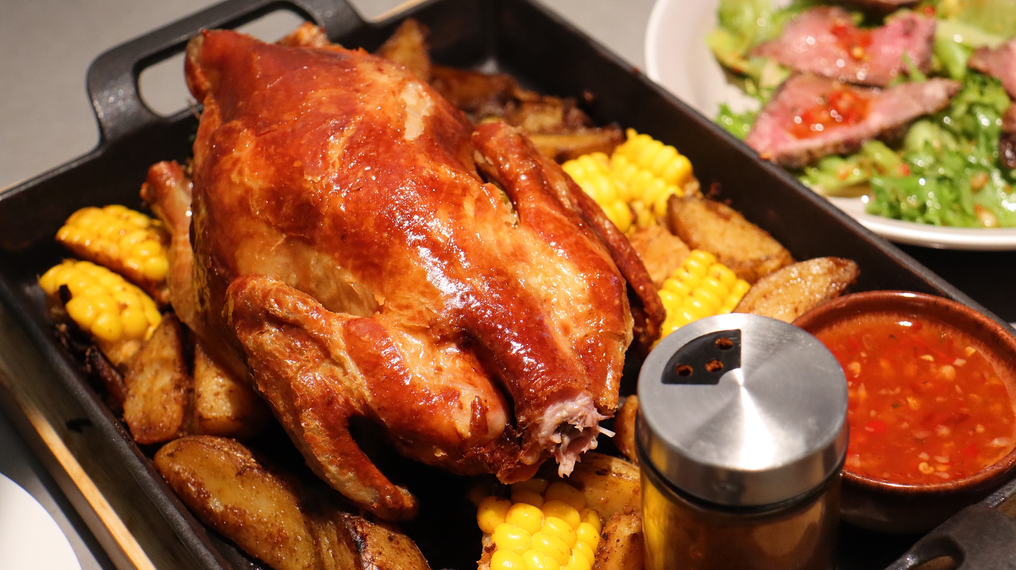 巨量本地推直播话术：秒杀味蕾！超香烤鸡，价格亲民，现点现做！