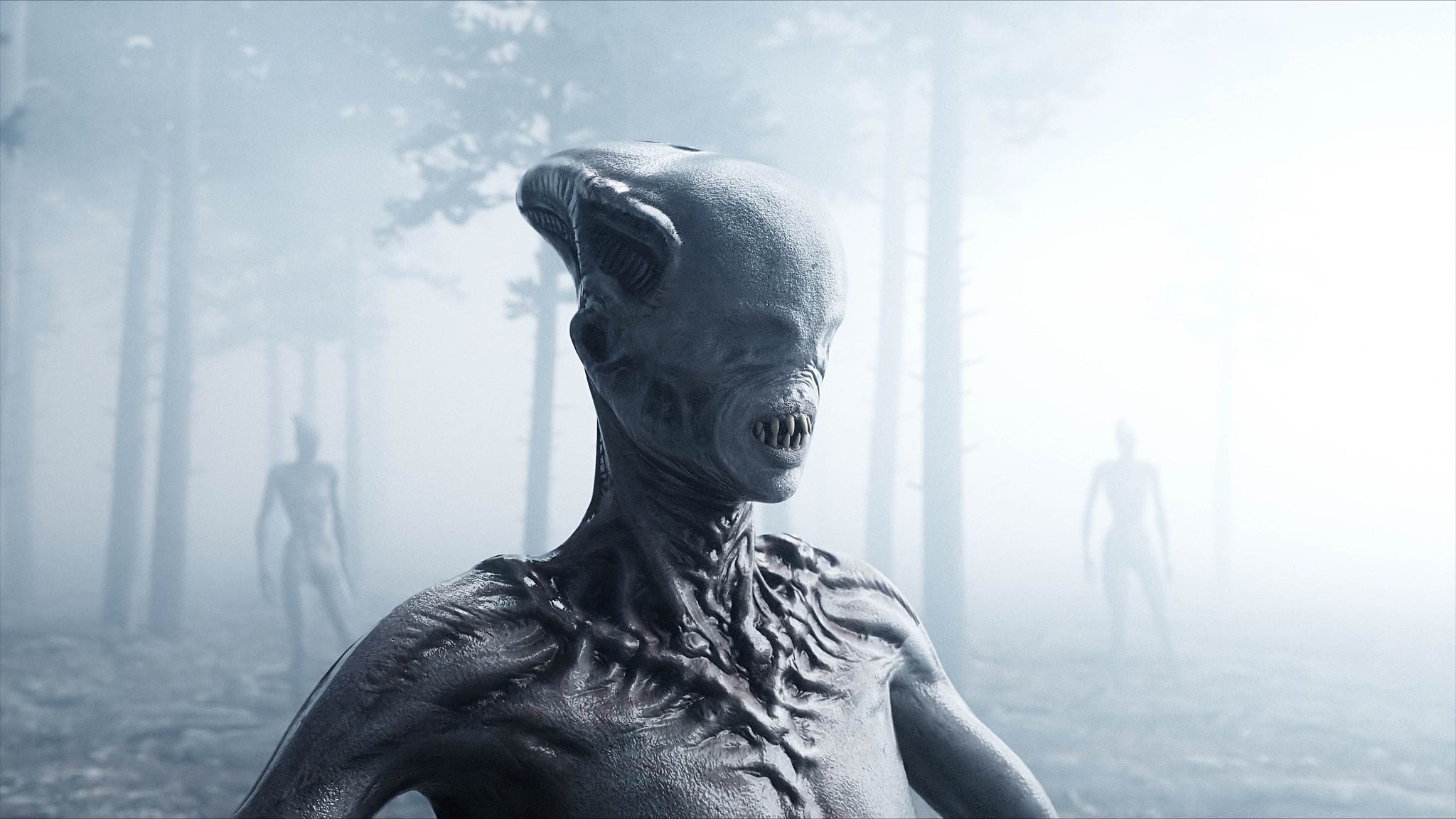 突发！城市中心惊现神秘生物 引发恐慌