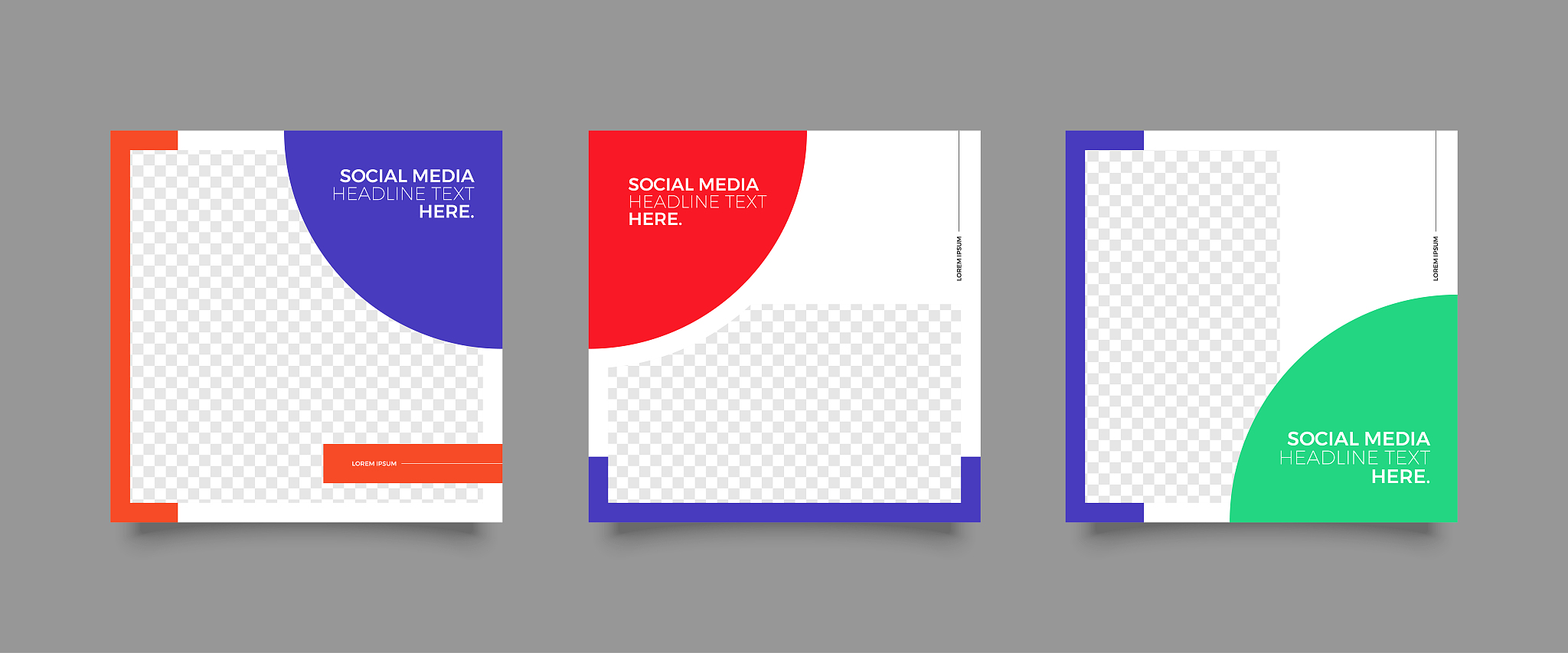 fashion social media post template