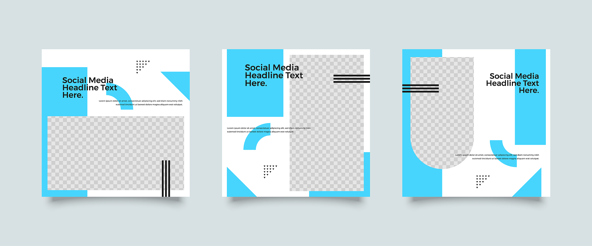 fashion social media post template