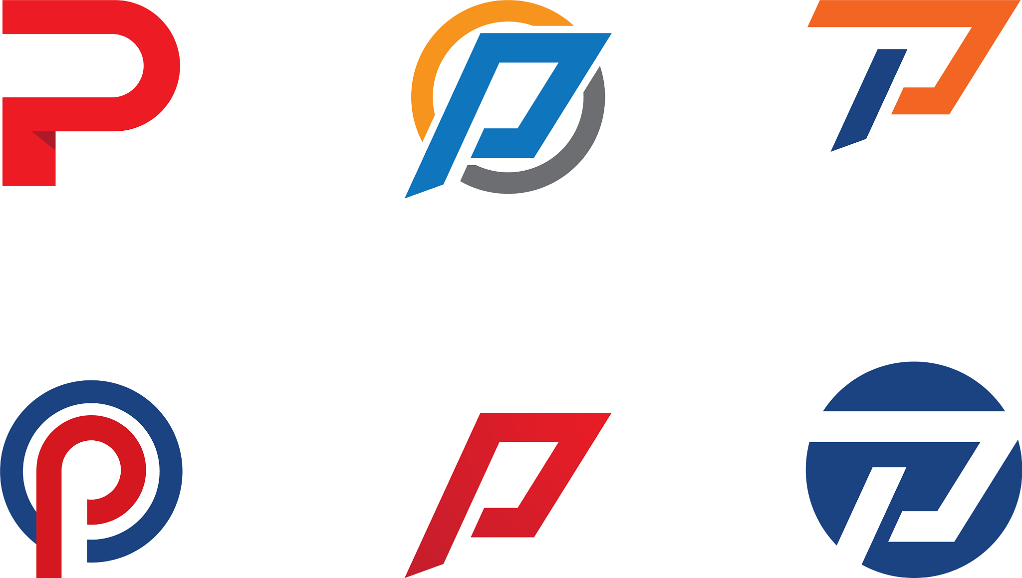 p letter logo