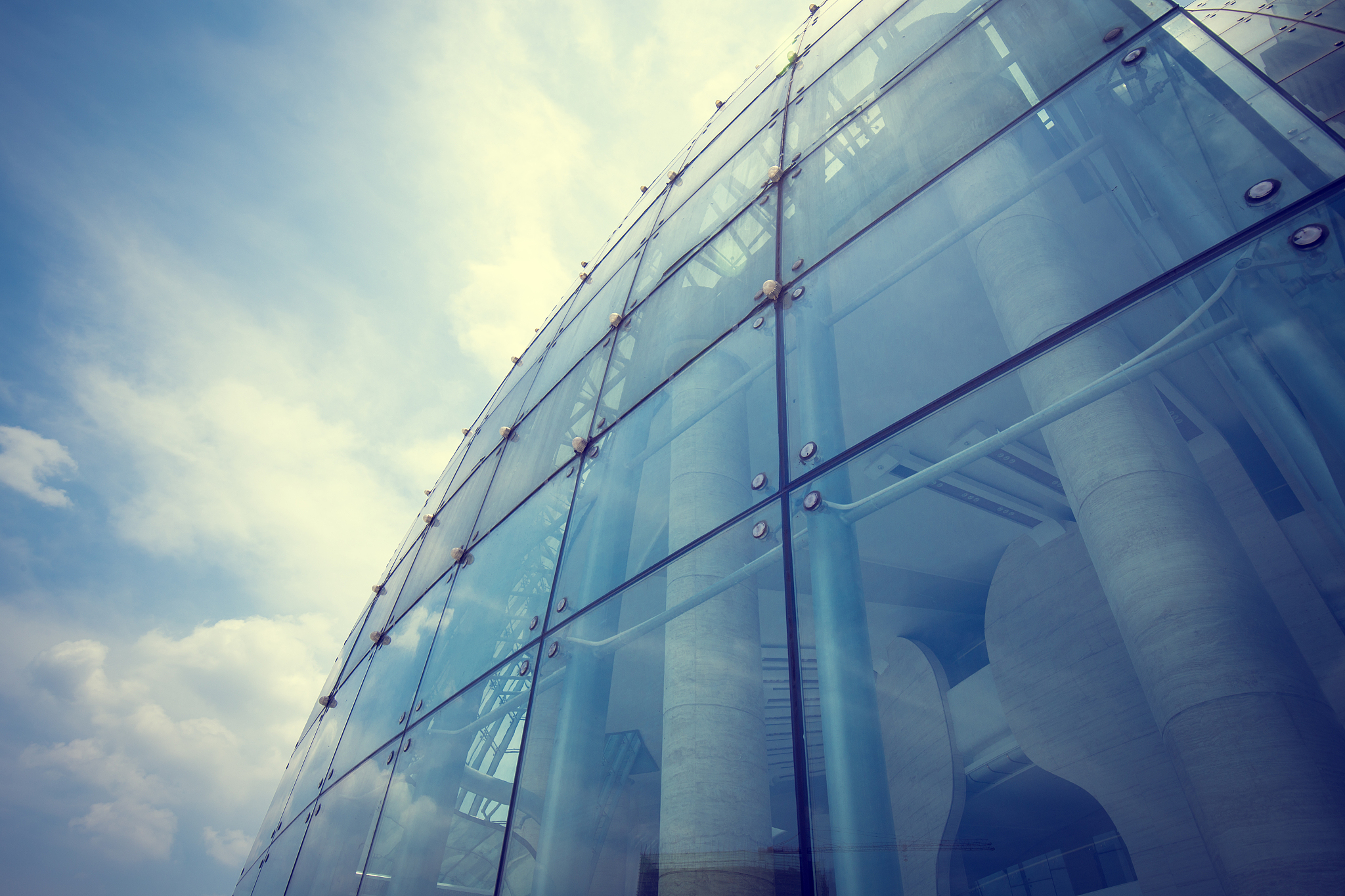 glass building