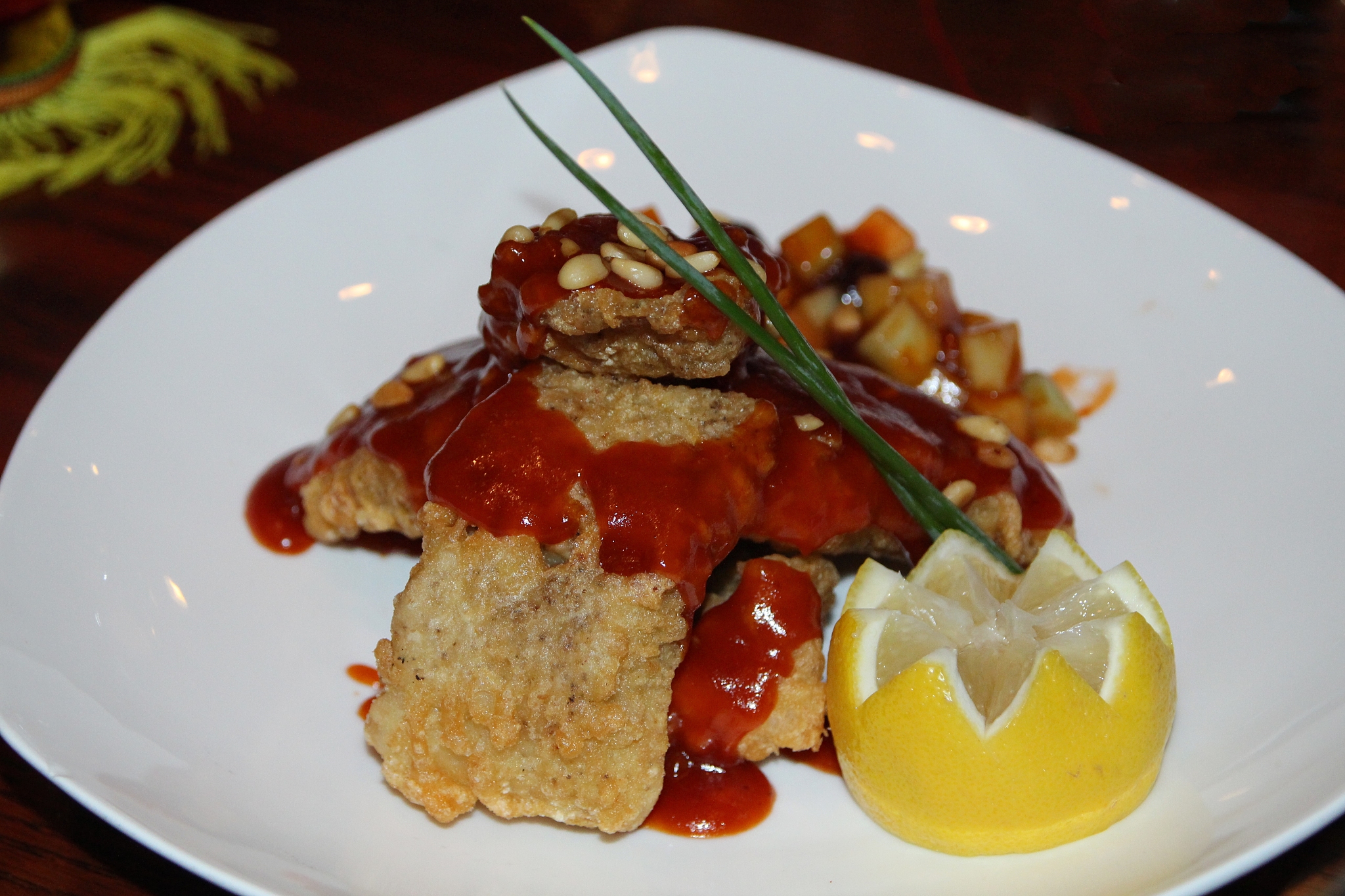 breaded fish delicacy