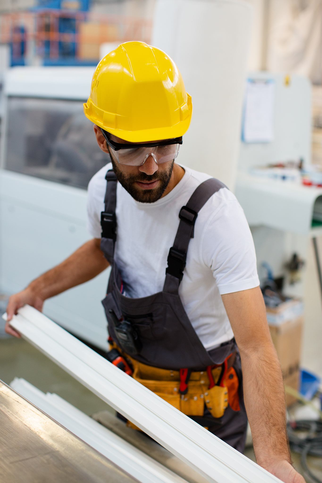 manual worker in factory
