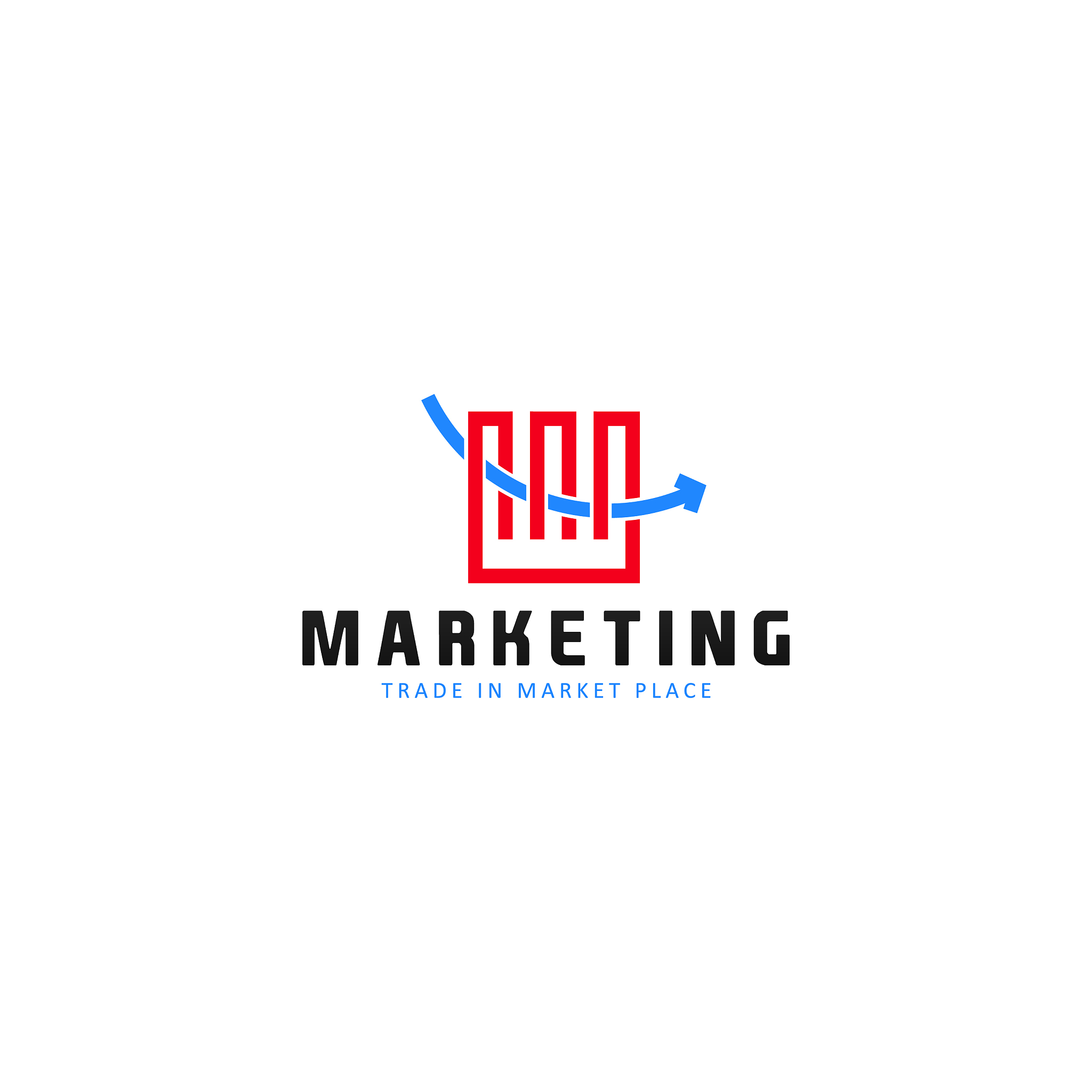trade logo template business logo concept
