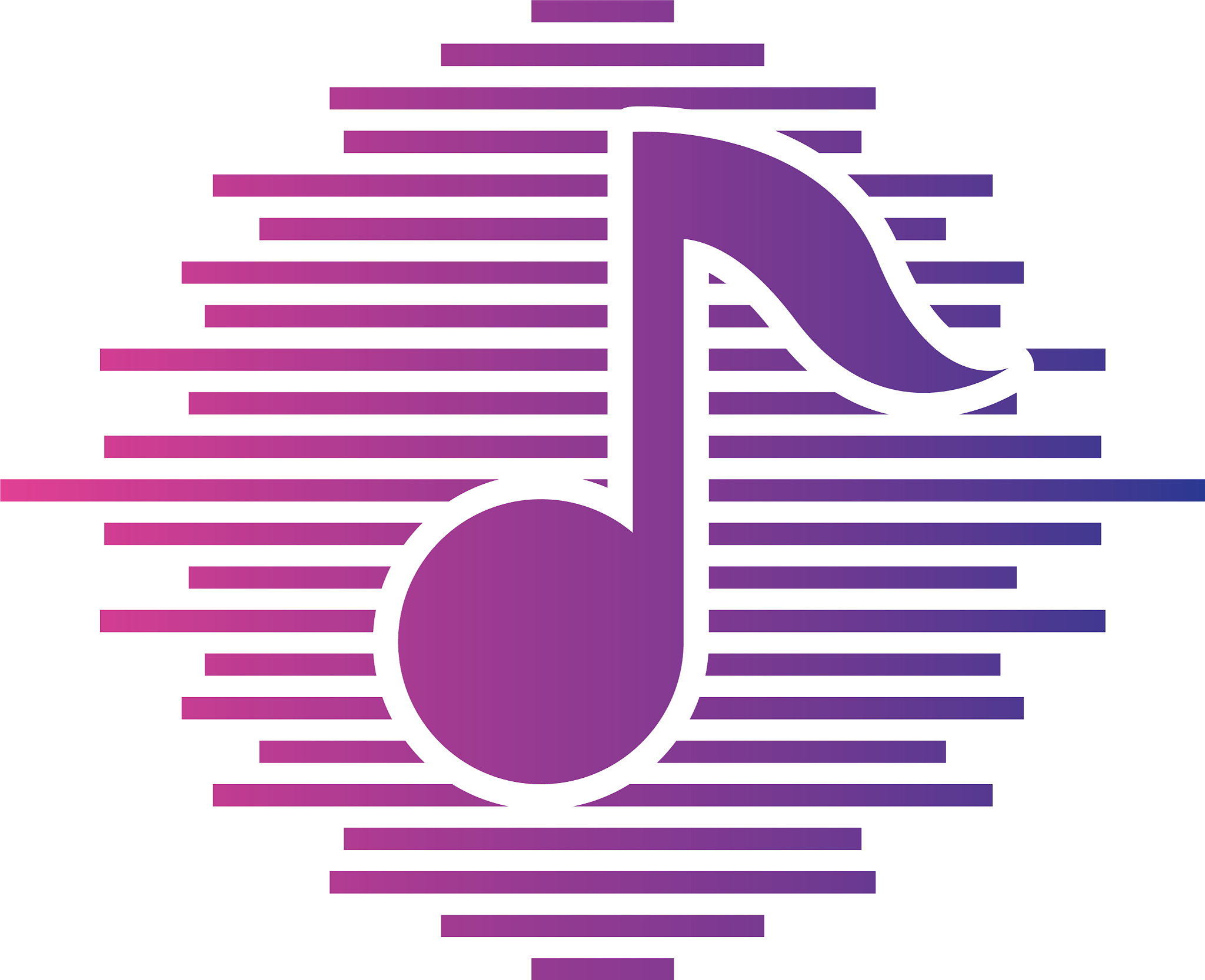 music logo creative icon