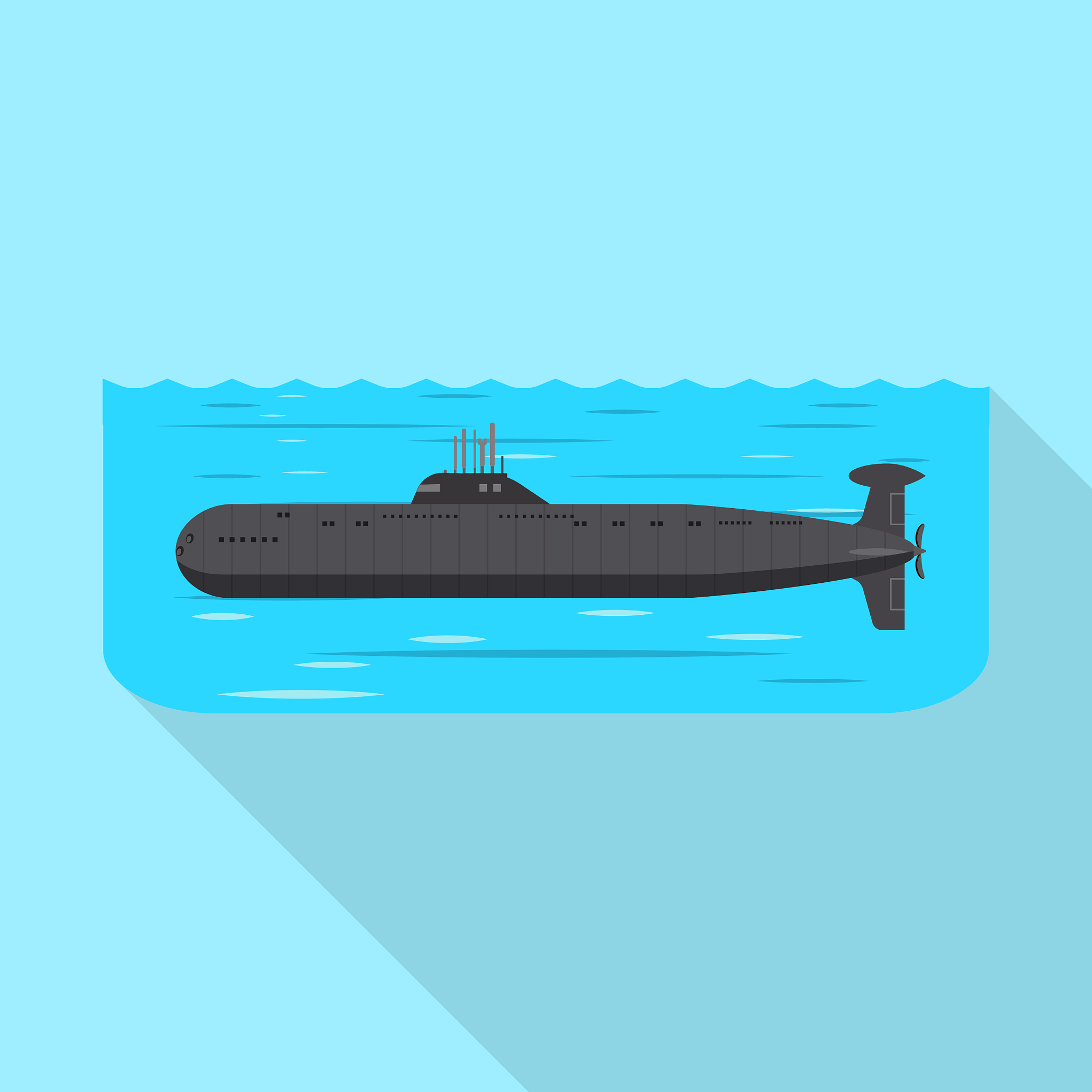 isolated object military and nuclear icon set