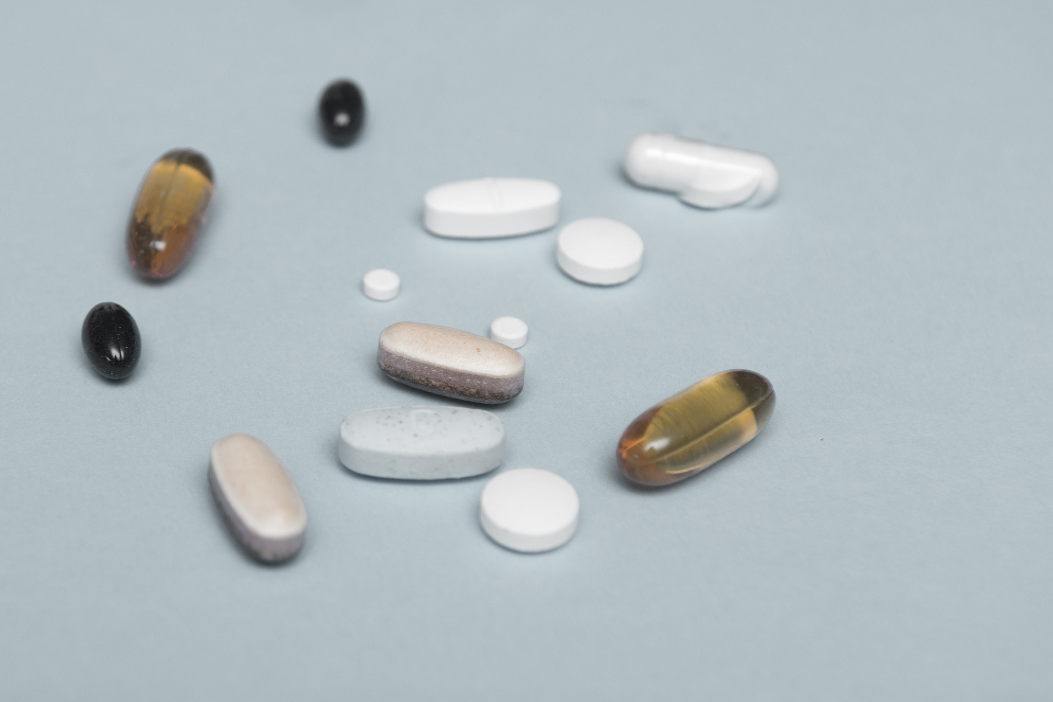 prescription medication, a selection of tablets
