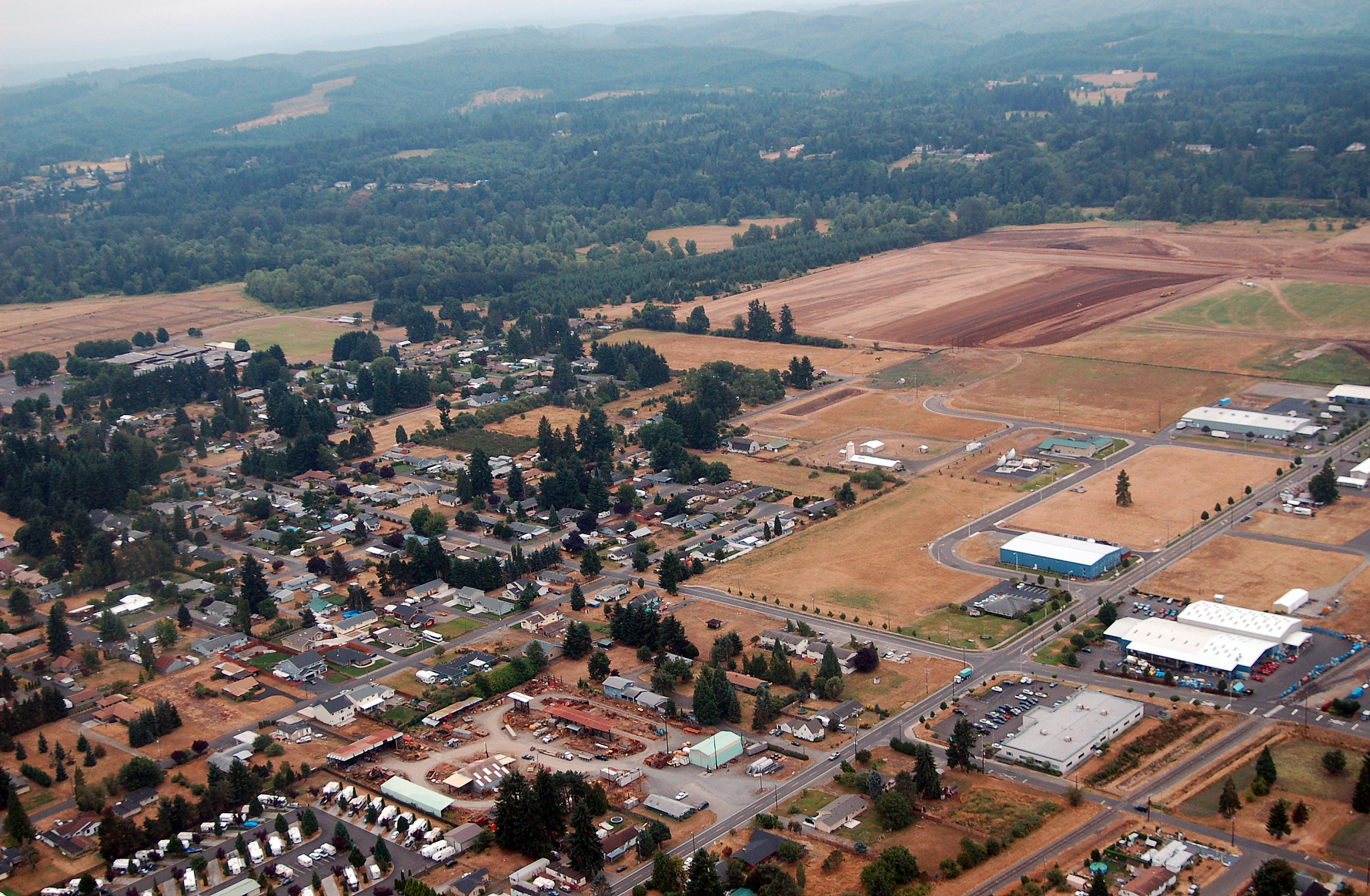 rural scene, washington state