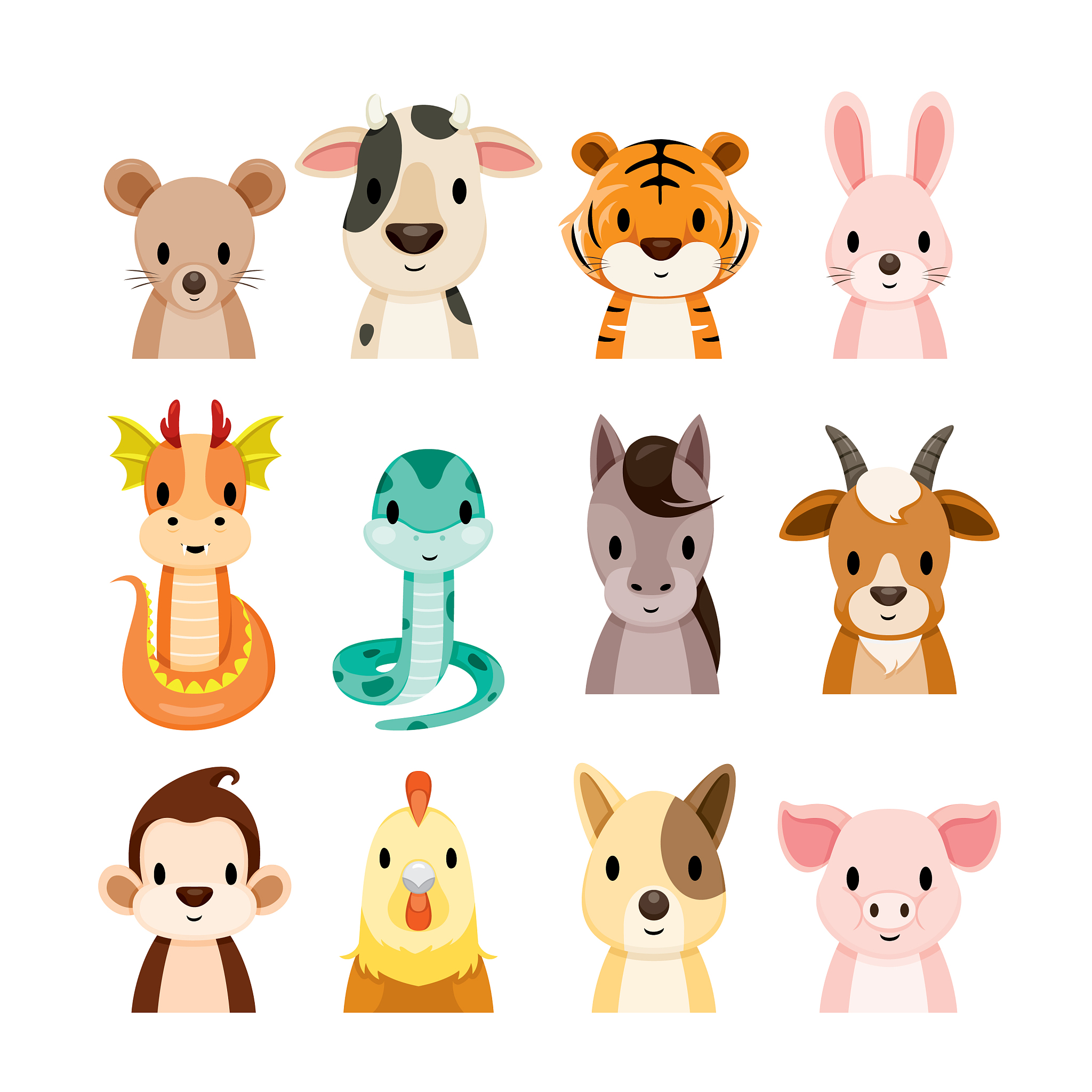 Chinese Zodiac Animals vs. European Constellations: Key Differences and Features