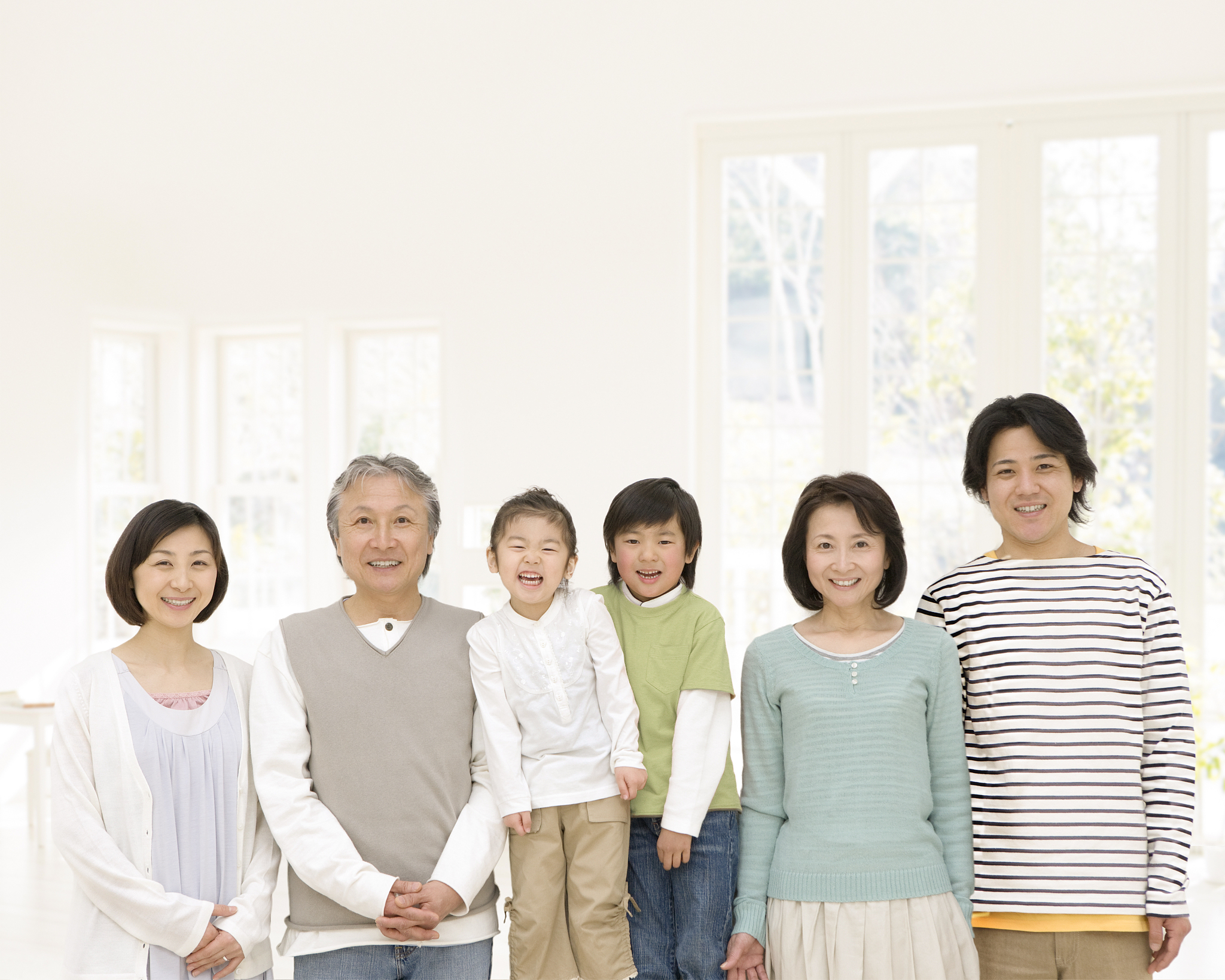 three generation family