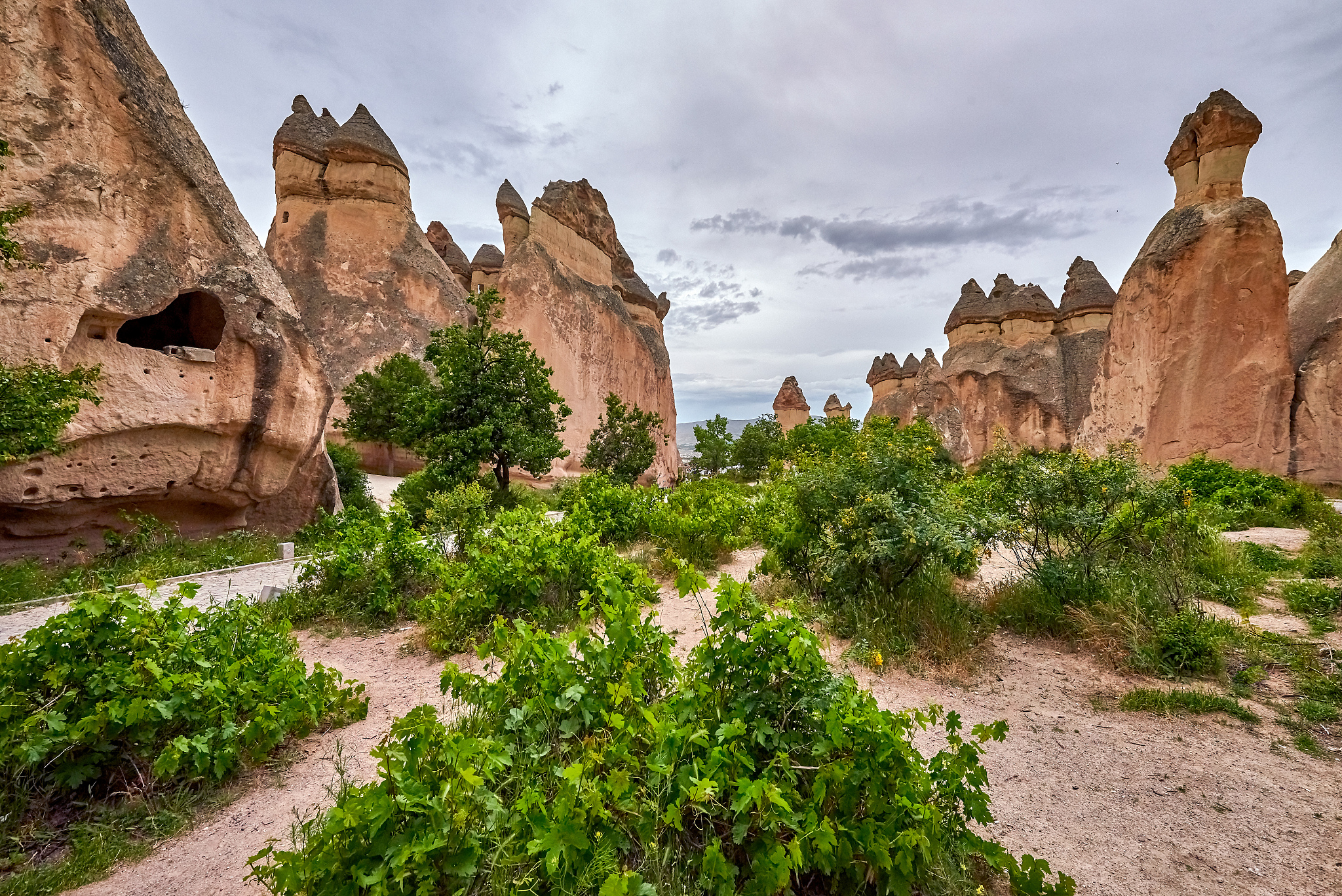 general's garden is the name of this place - cappadocia, a histo