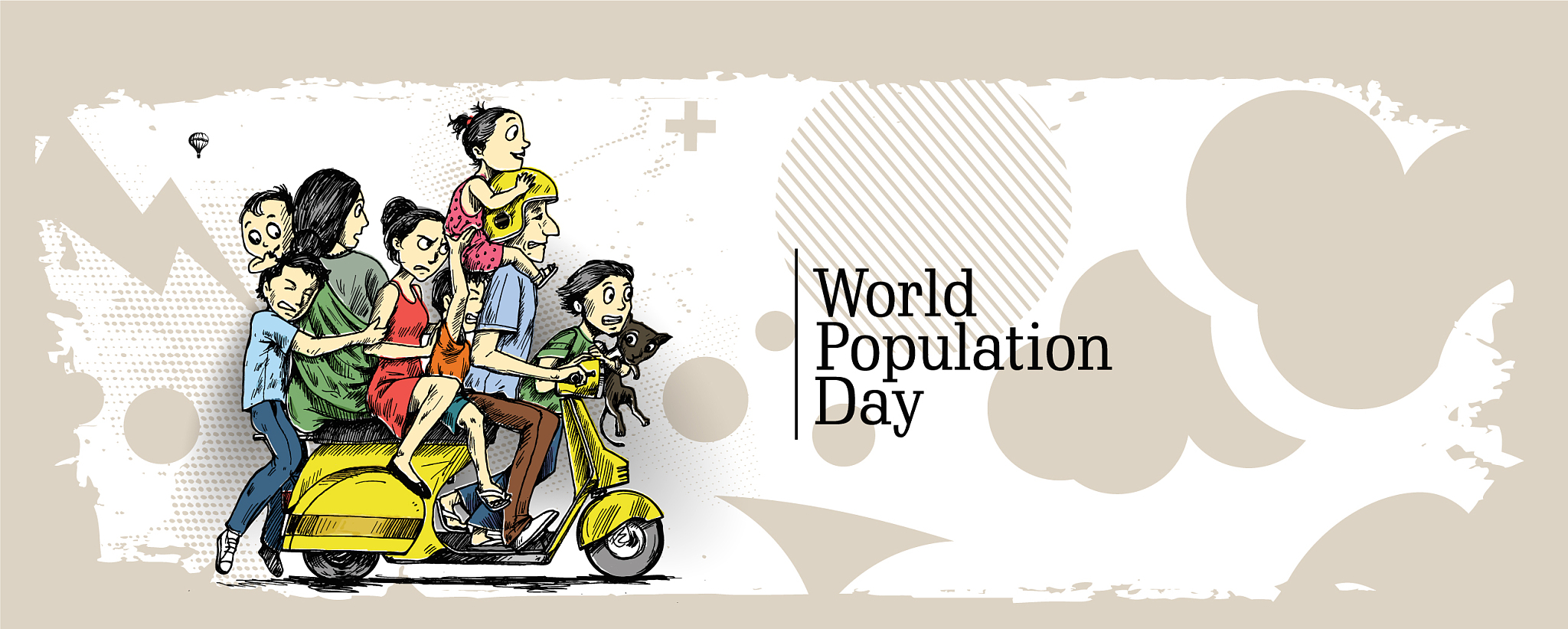 world population day 11 july happy with his