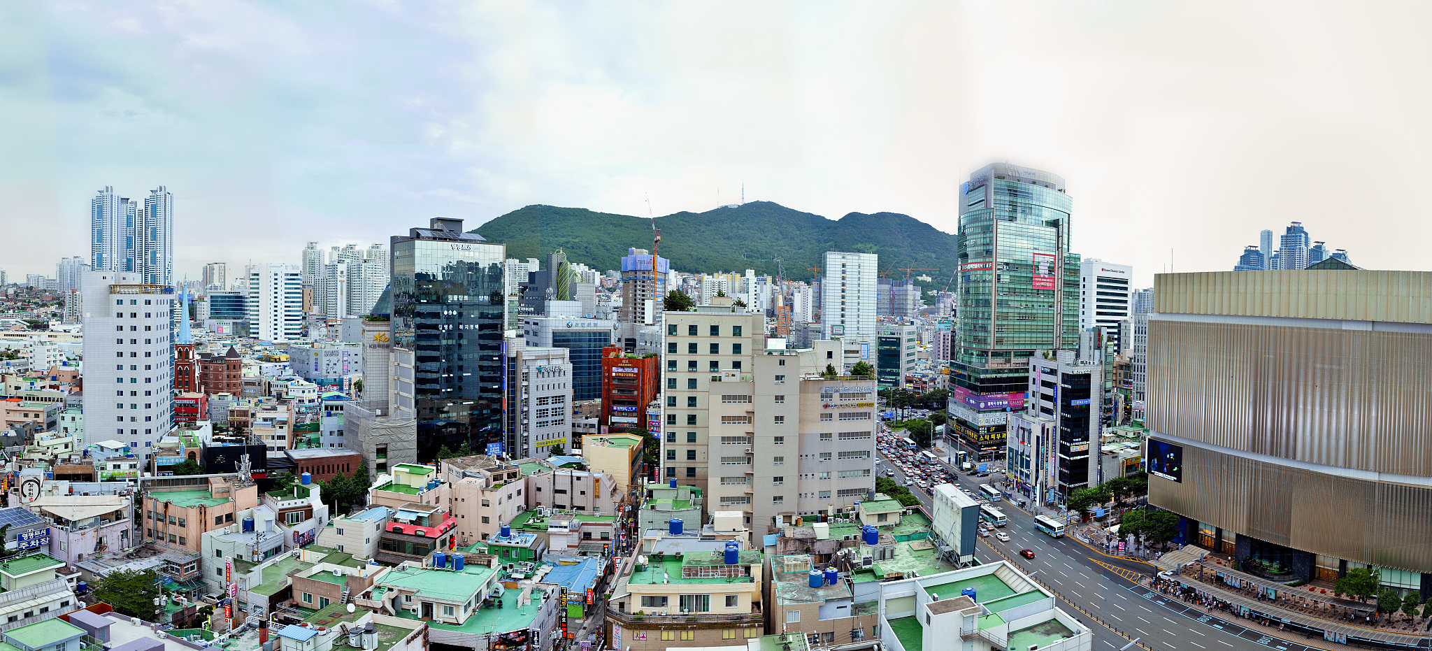 panorama seomyun, busan centre