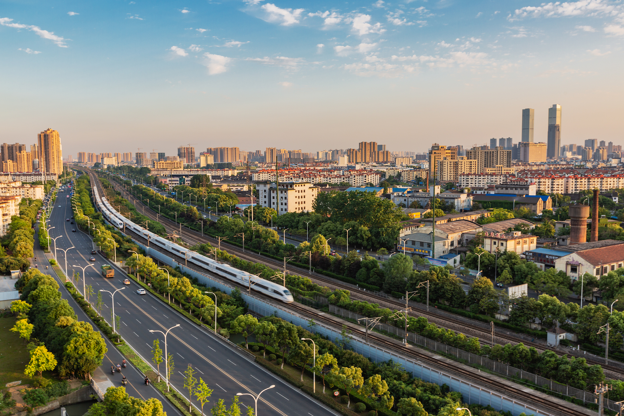 江苏无锡城市建筑风光