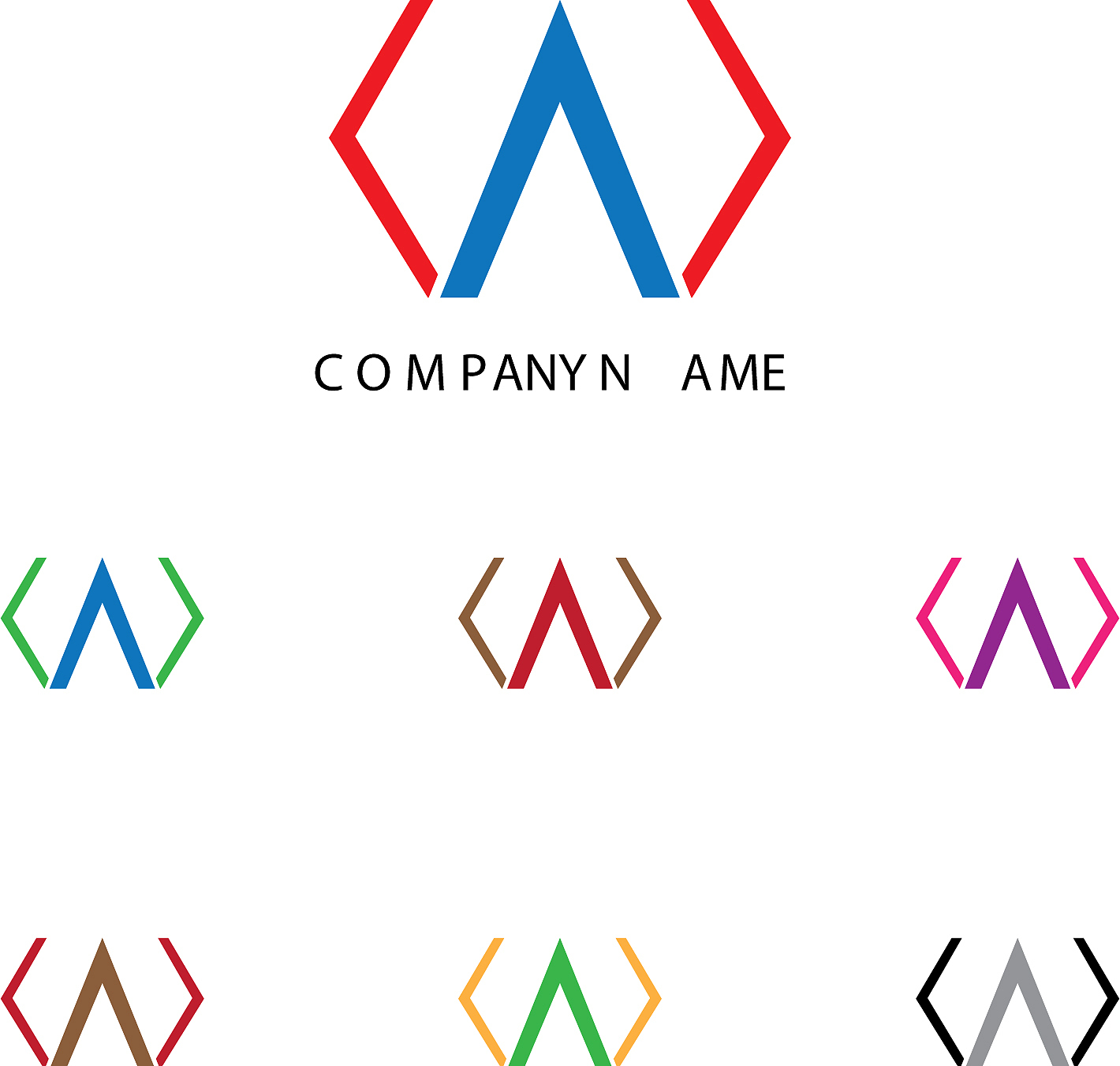 a letter logo