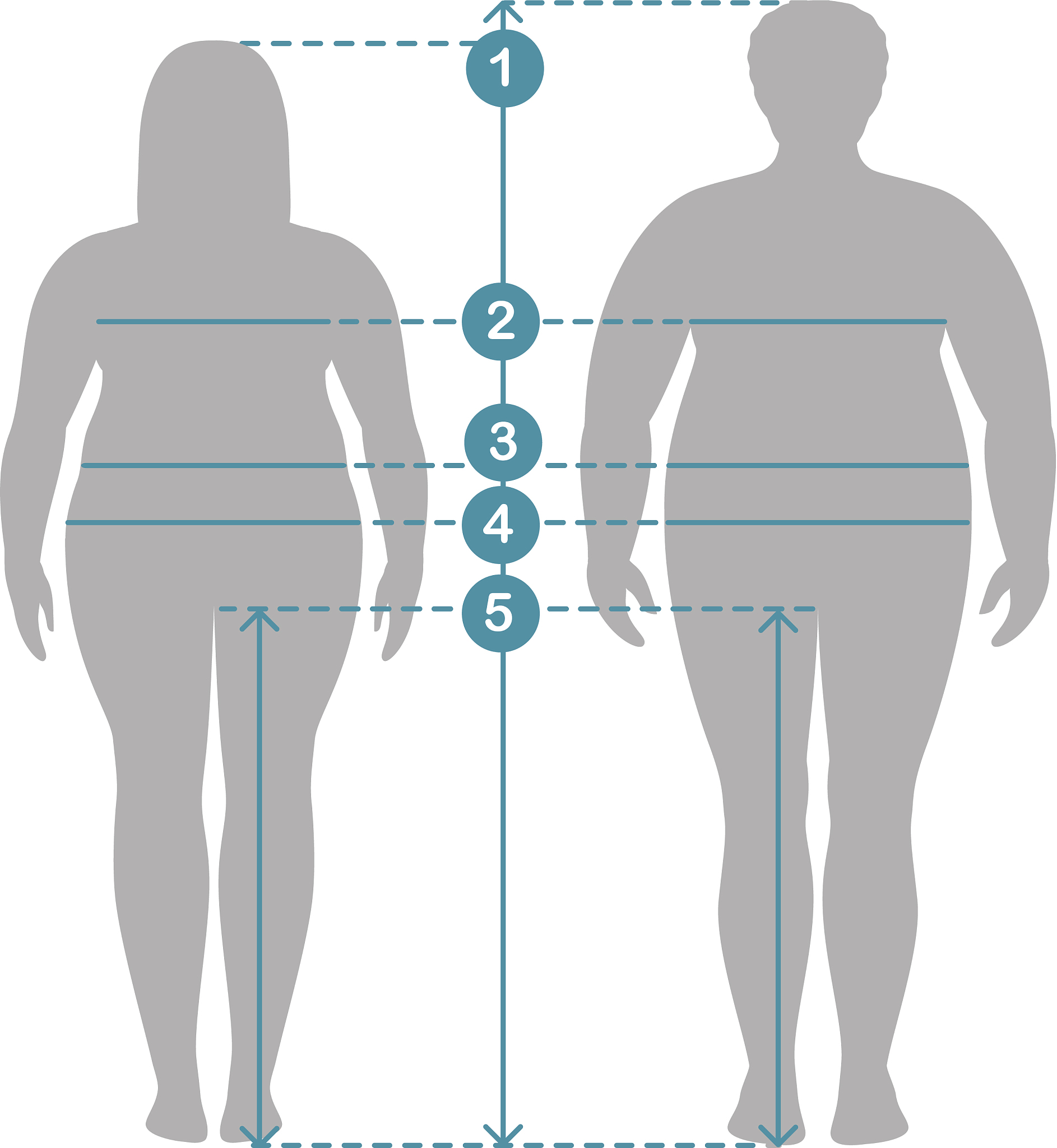 腰臀比数值判断显示所有判断数值