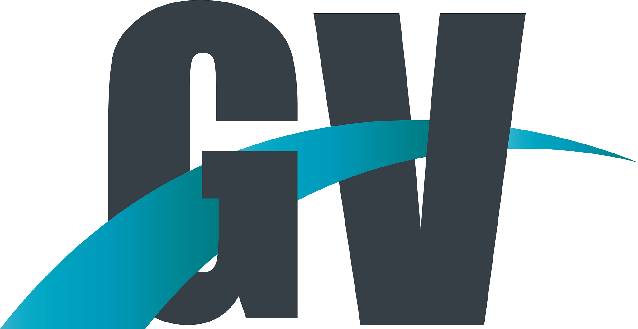 initial letter overlapping design logo
