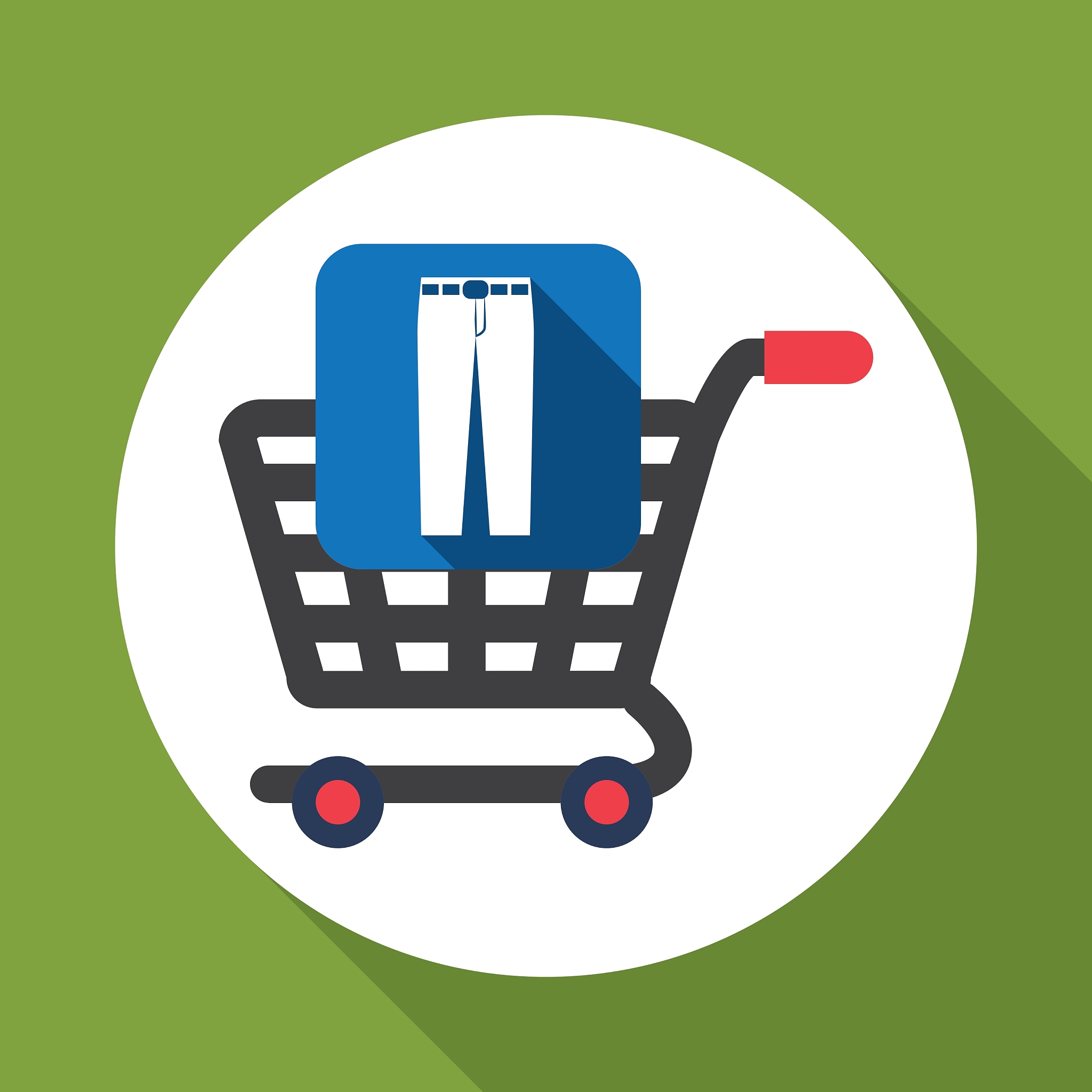 shopping design sales and retail icon isolated