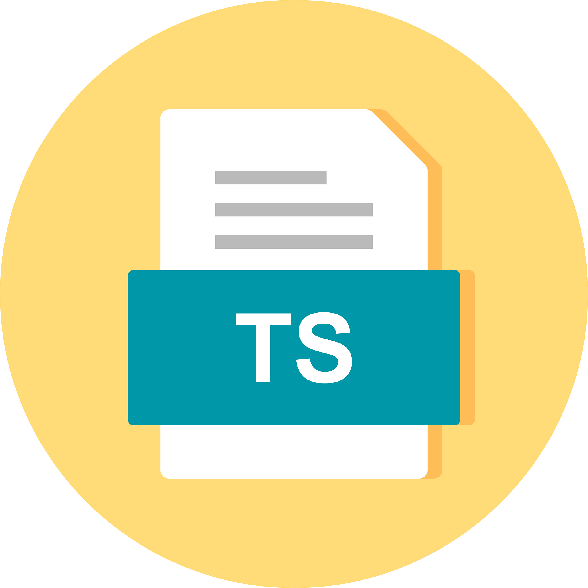 ts file document icon