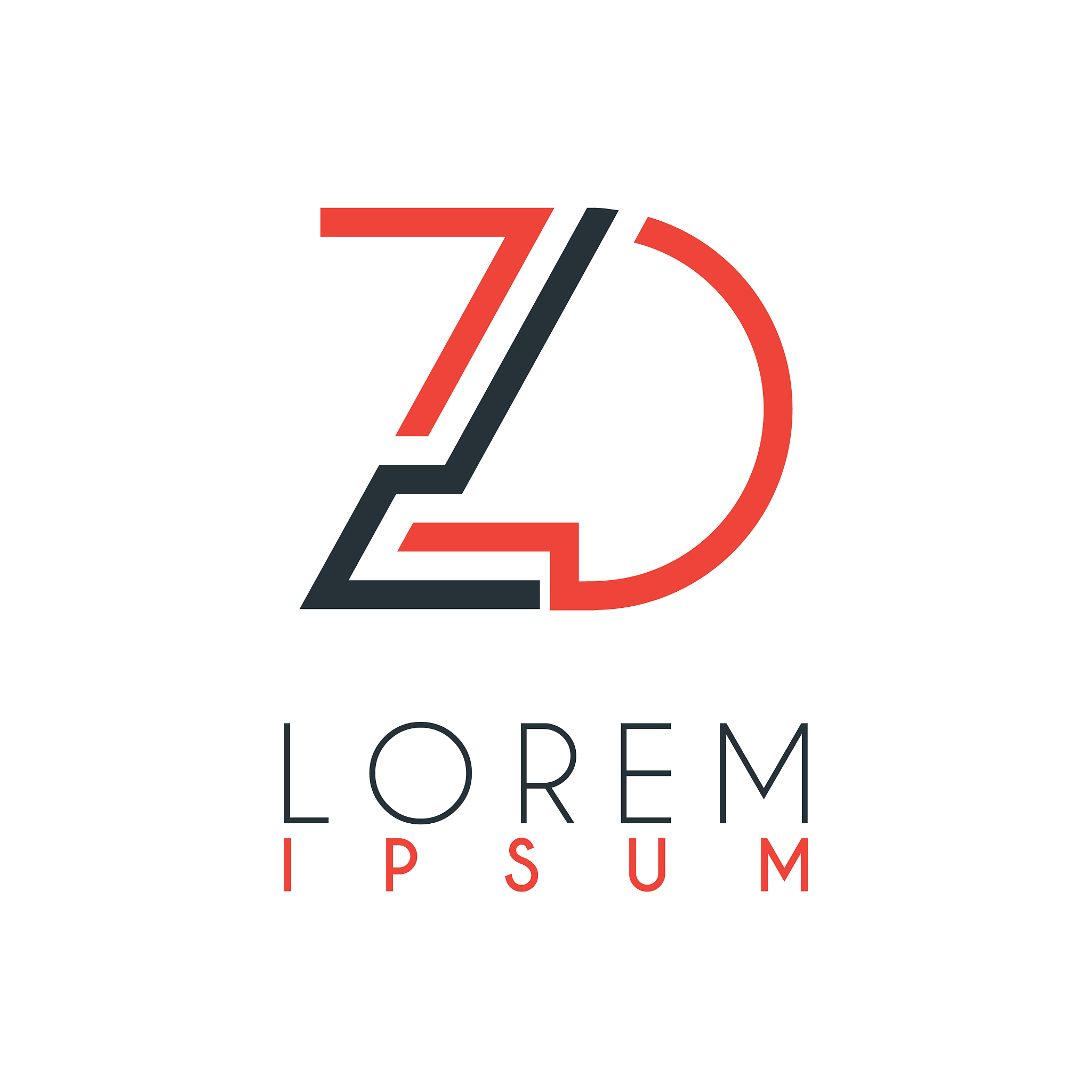 the logo between letter z and letter d or zd