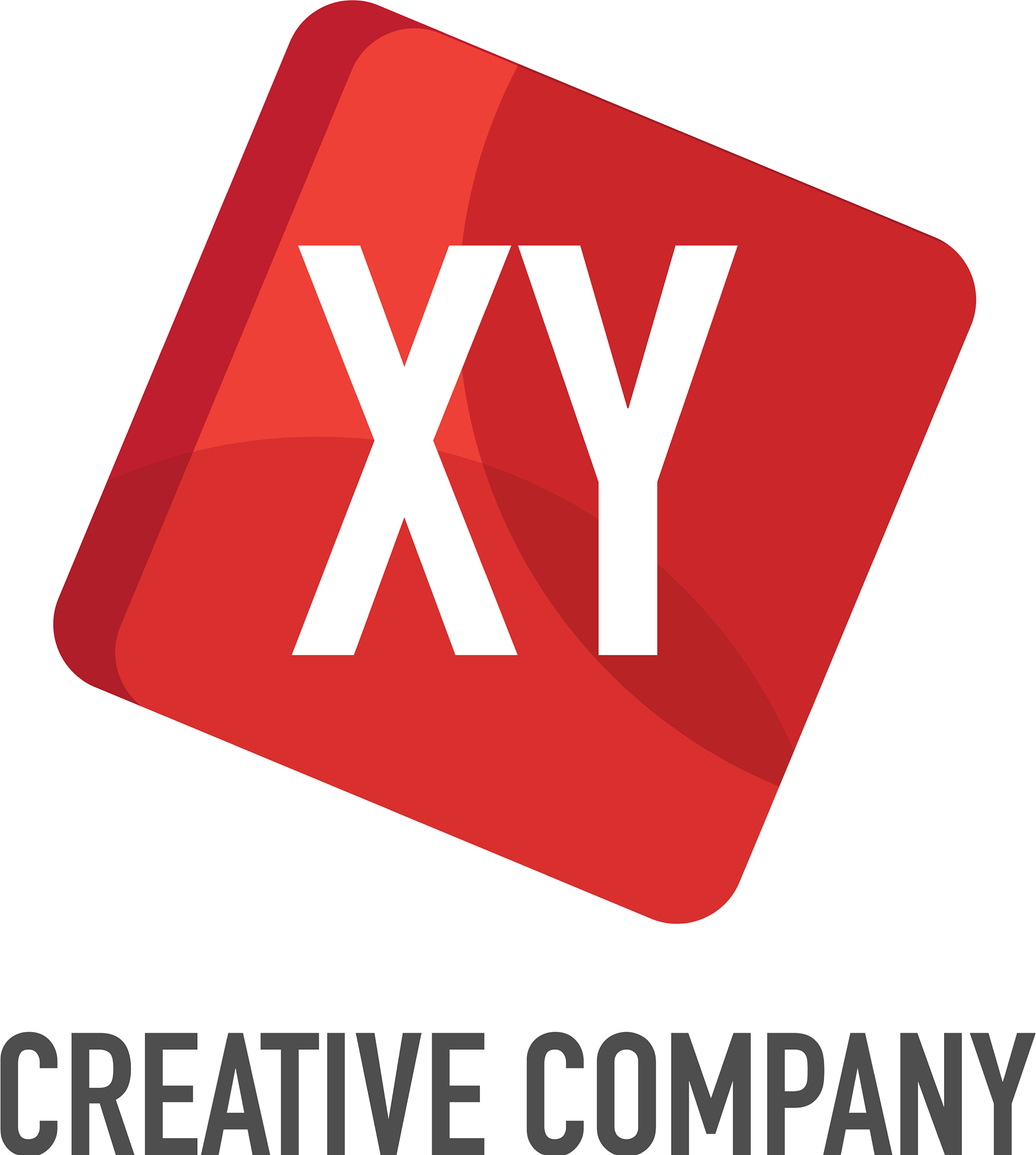 initial letter xy logo template design