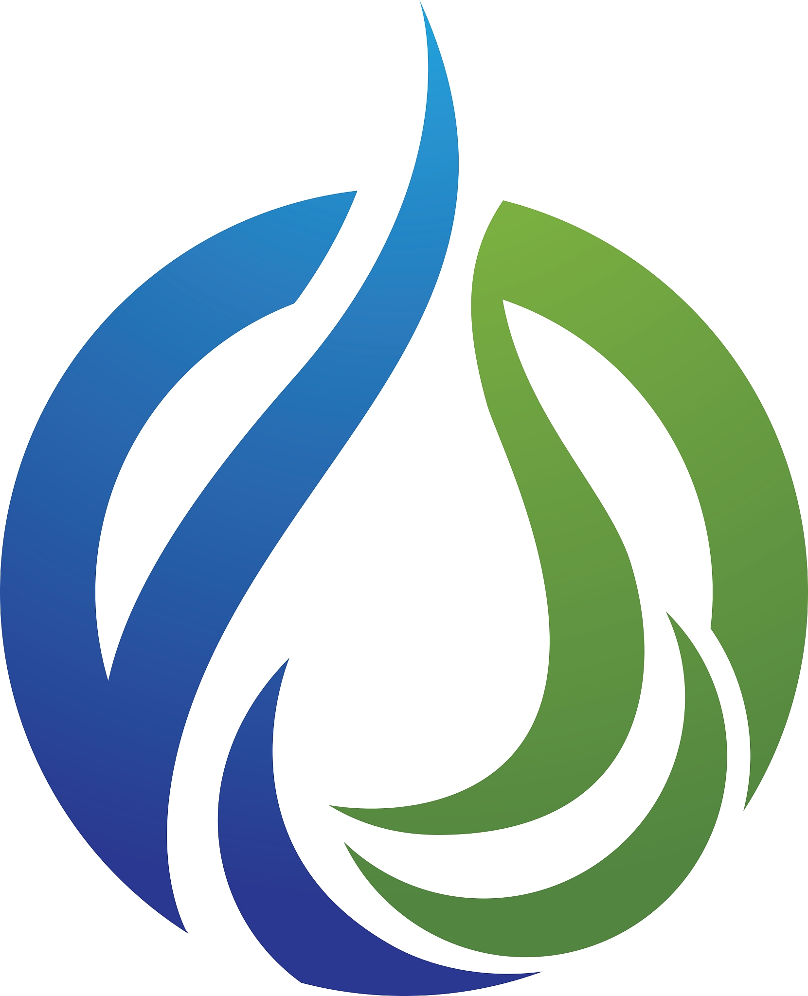 water wave logo template