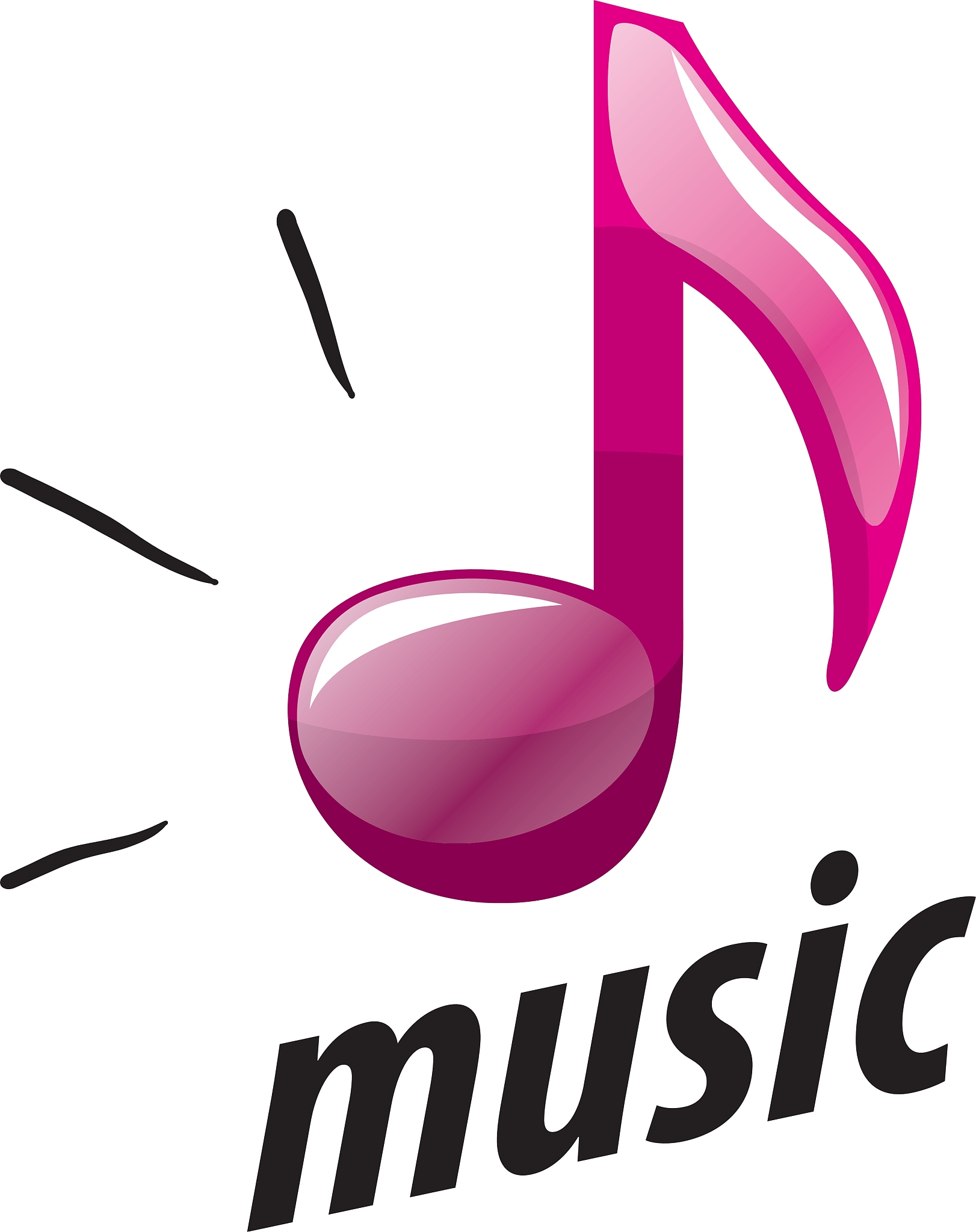 logo music