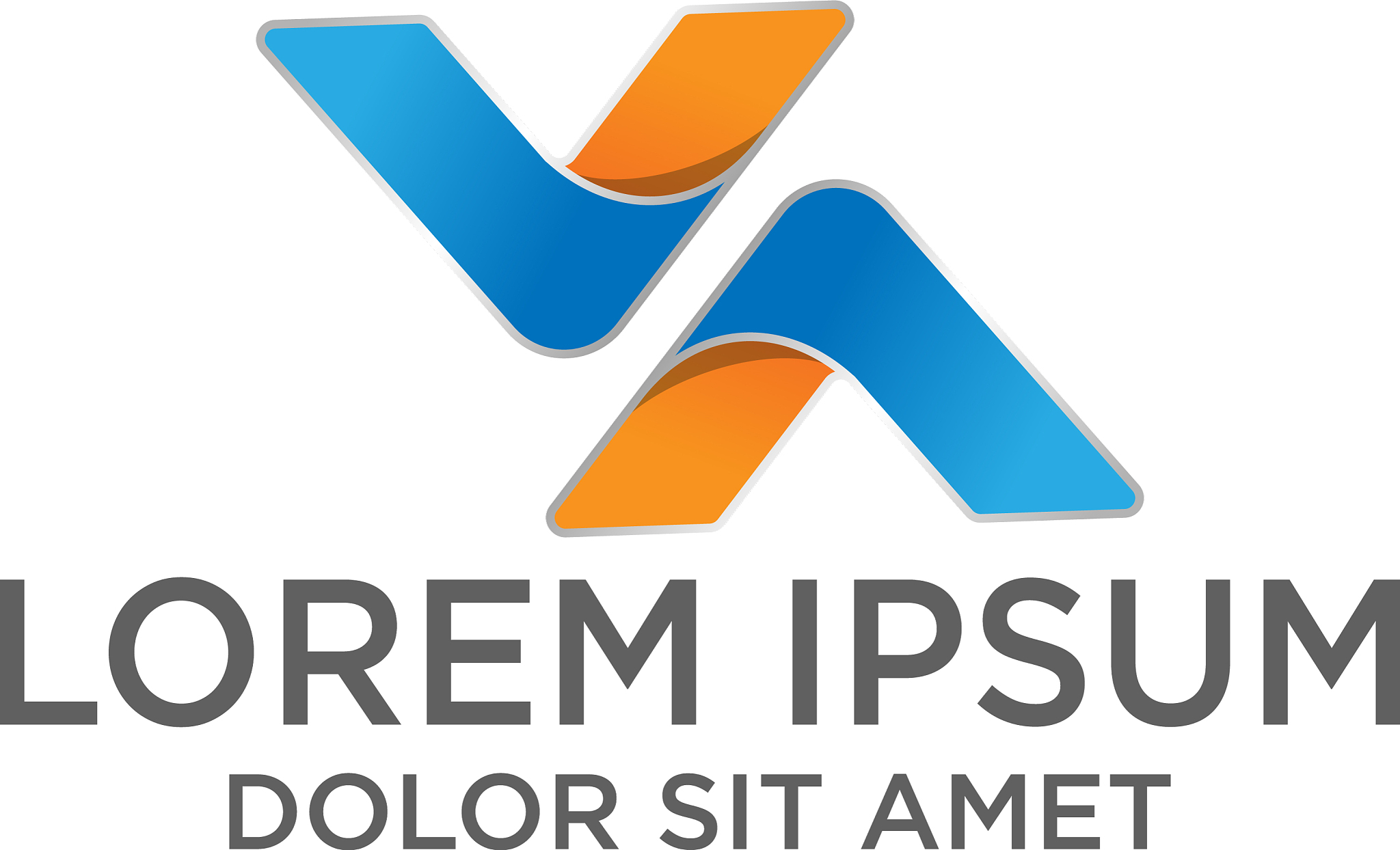 creative minimal av logo icon design in format