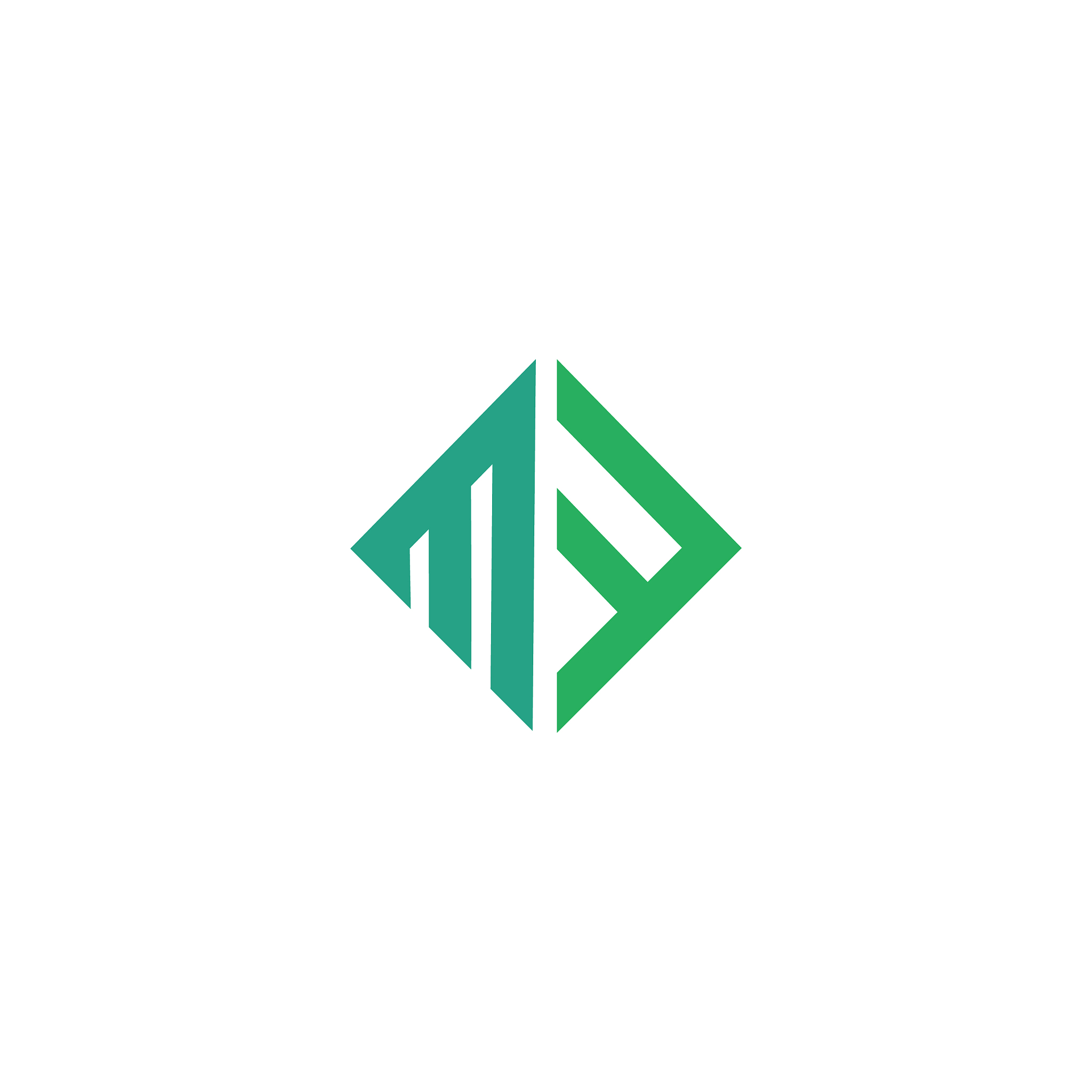 initial letter mc or cm logo design template